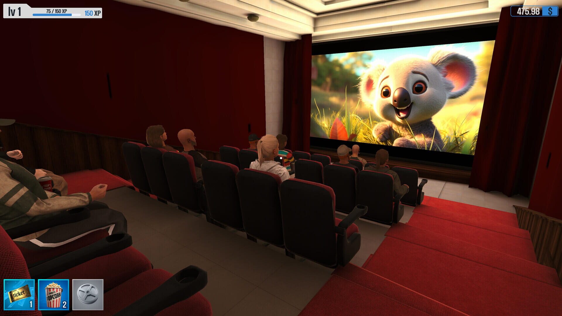 Screenshot for Cinema Manager Simulator