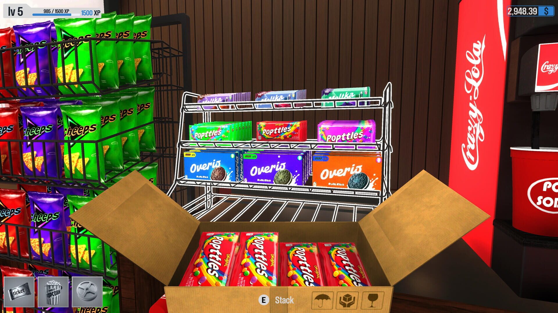 Screenshot for Cinema Manager Simulator