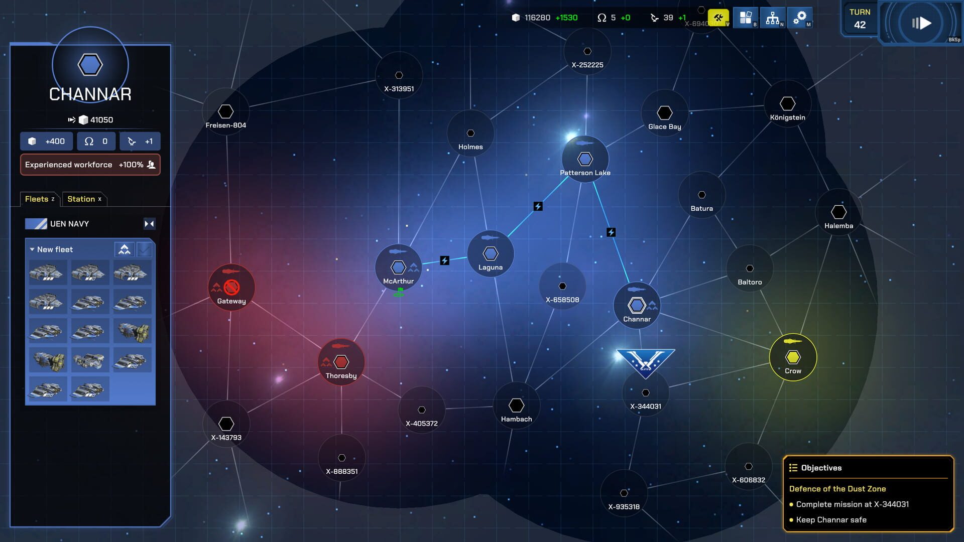 Screenshot for Dust Fleet