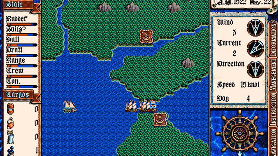 Screenshot for Uncharted Waters: New Horizons