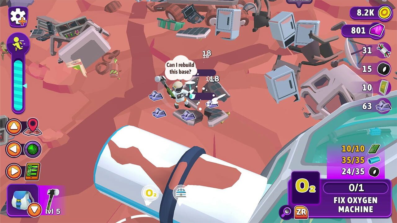 Screenshot for Mars Survivor