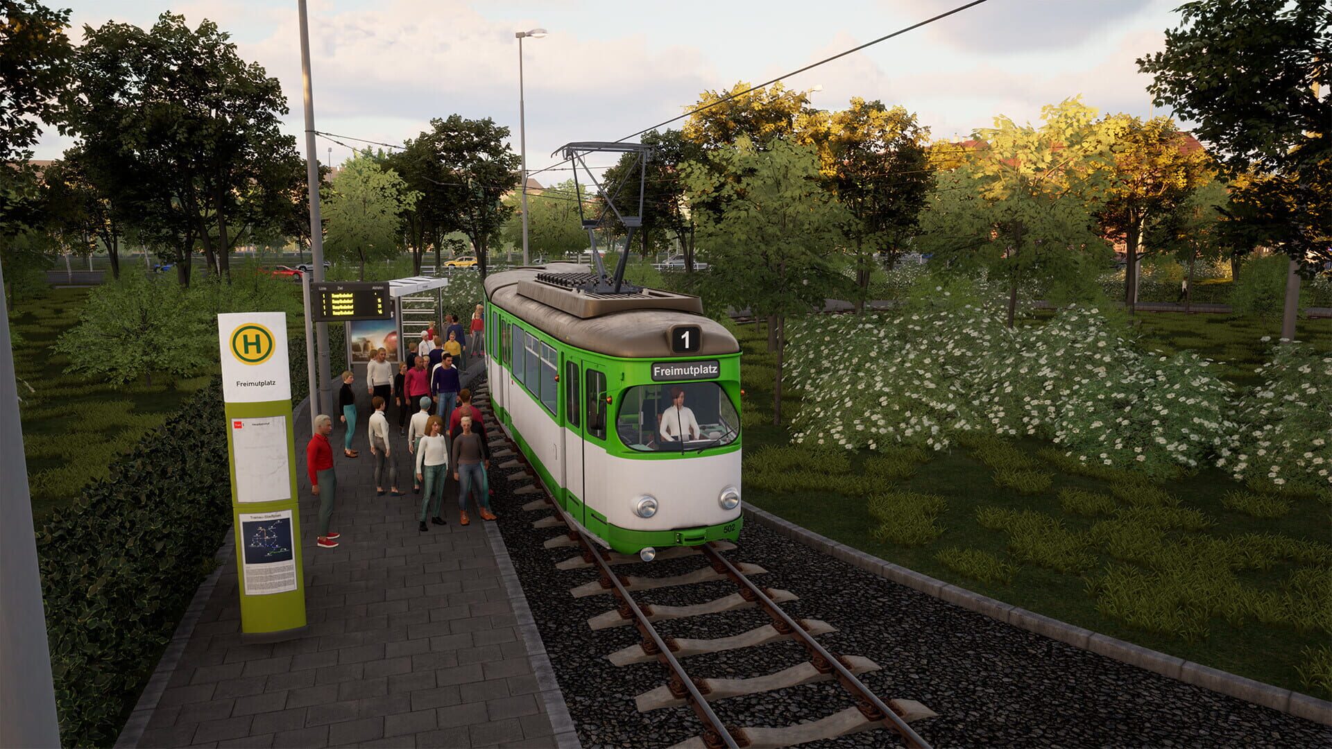 Screenshot for City Transport Simulator: GT8N Mannheim​ Add-On