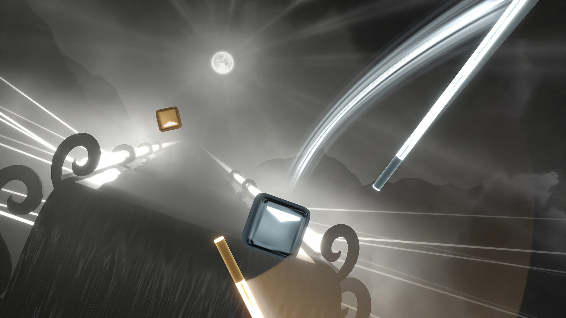 Screenshot for Beat Saber: Billie Eilish - "Birds of a Feather"