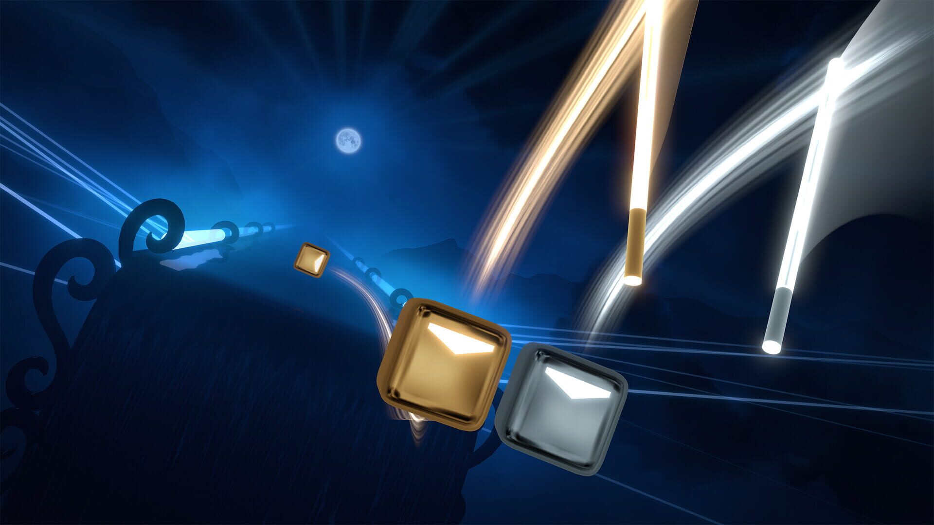 Screenshot for Beat Saber: Billie Eilish - "Birds of a Feather"