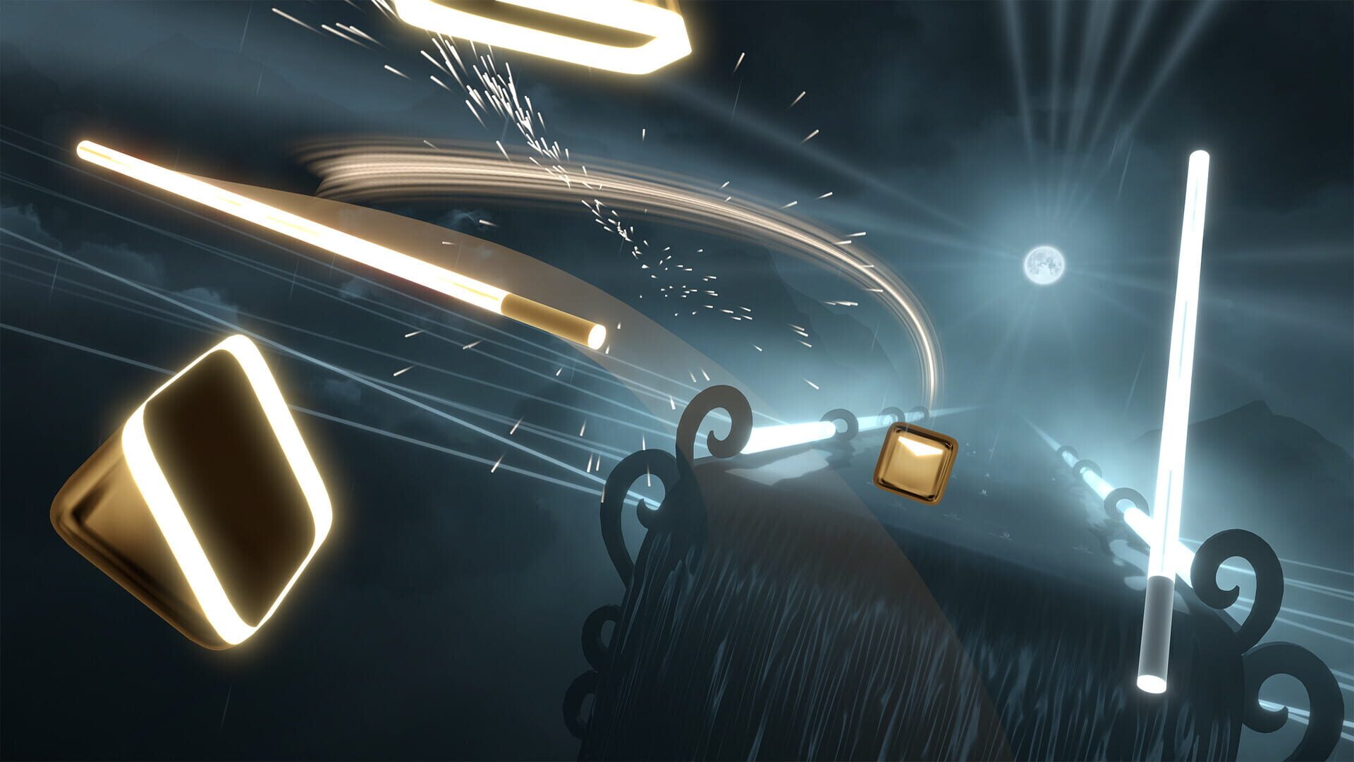 Screenshot for Beat Saber: Billie Eilish - "Birds of a Feather"