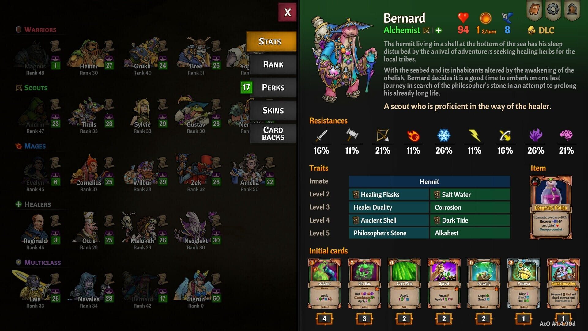 Screenshot for Across the Obelisk: Bernard, the Alchemist