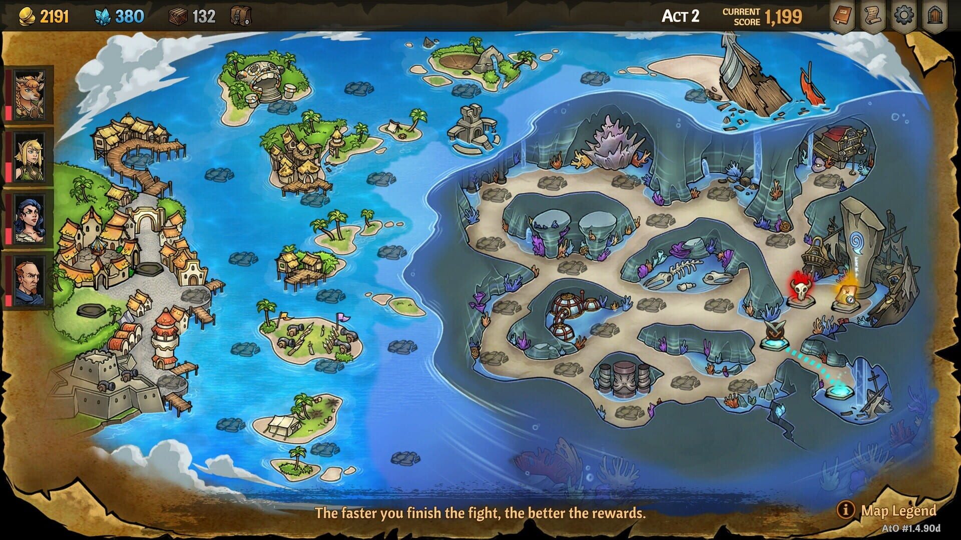 Screenshot for Across the Obelisk: Shores of Sahti