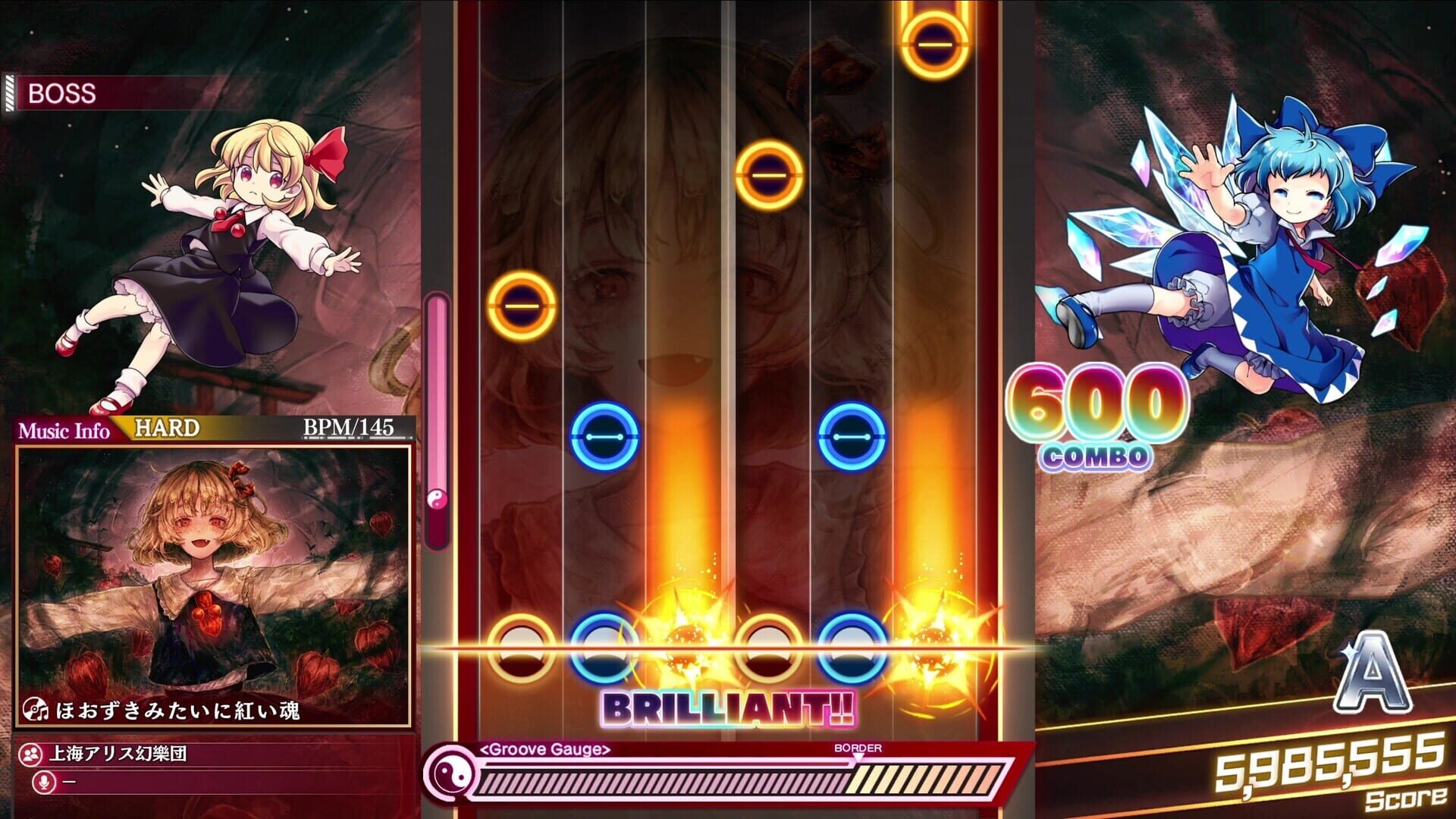 Screenshot for Touhou Danmaku Kagura: Phantasia Lost - Extra Song Pack 10