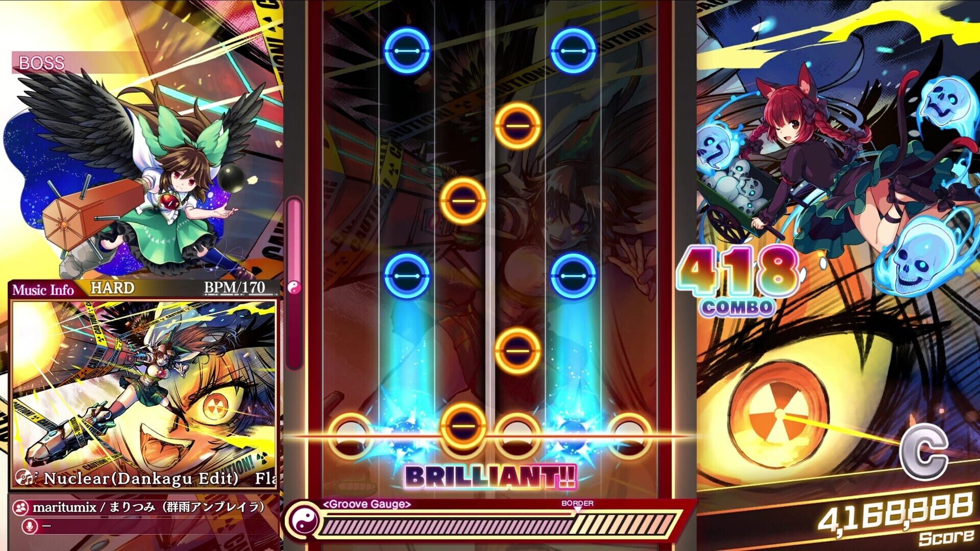 Screenshot for Touhou Danmaku Kagura: Phantasia Lost - Extra Song Pack 10