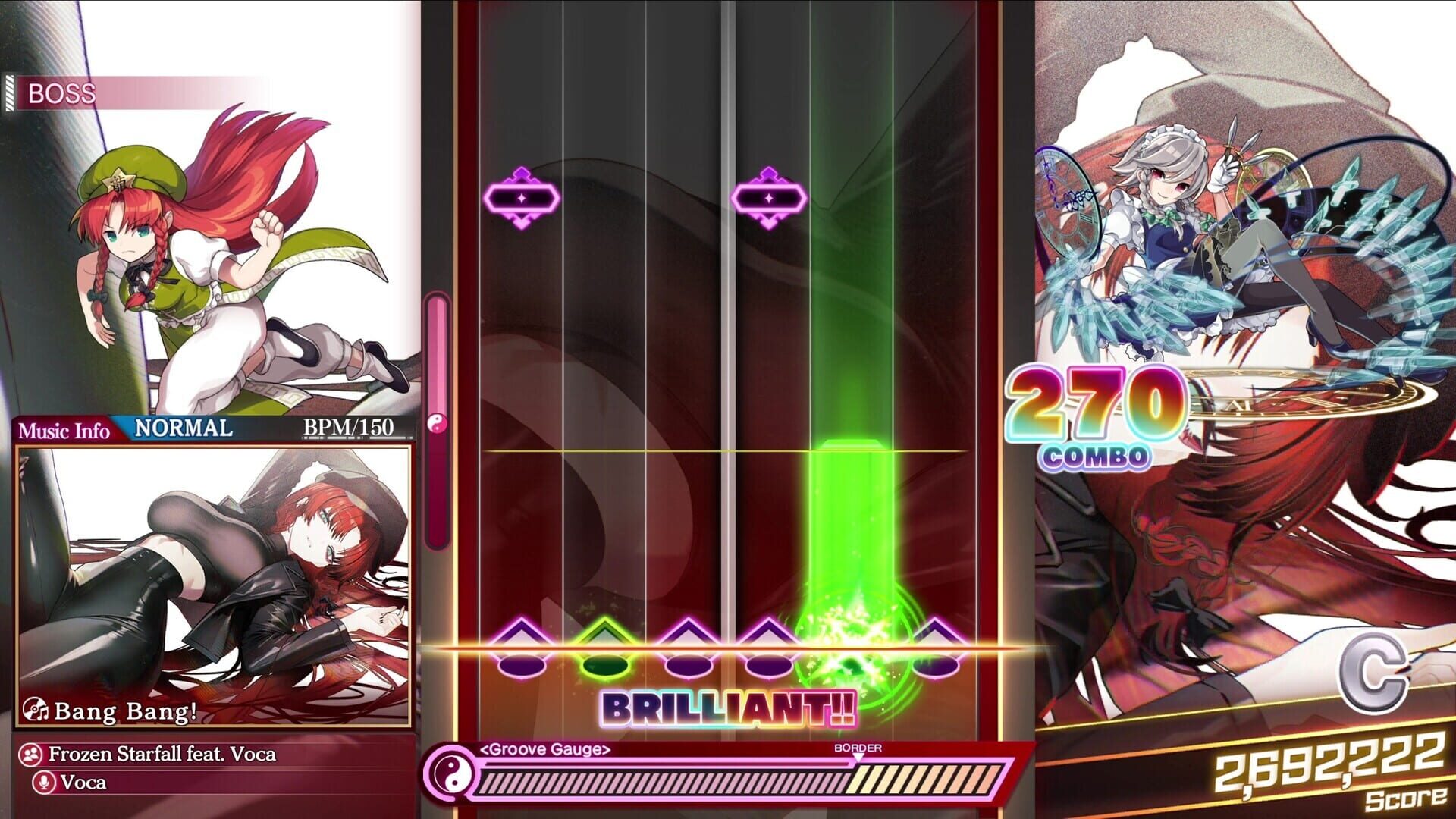 Screenshot for Touhou Danmaku Kagura: Phantasia Lost - Extra Song Pack 10
