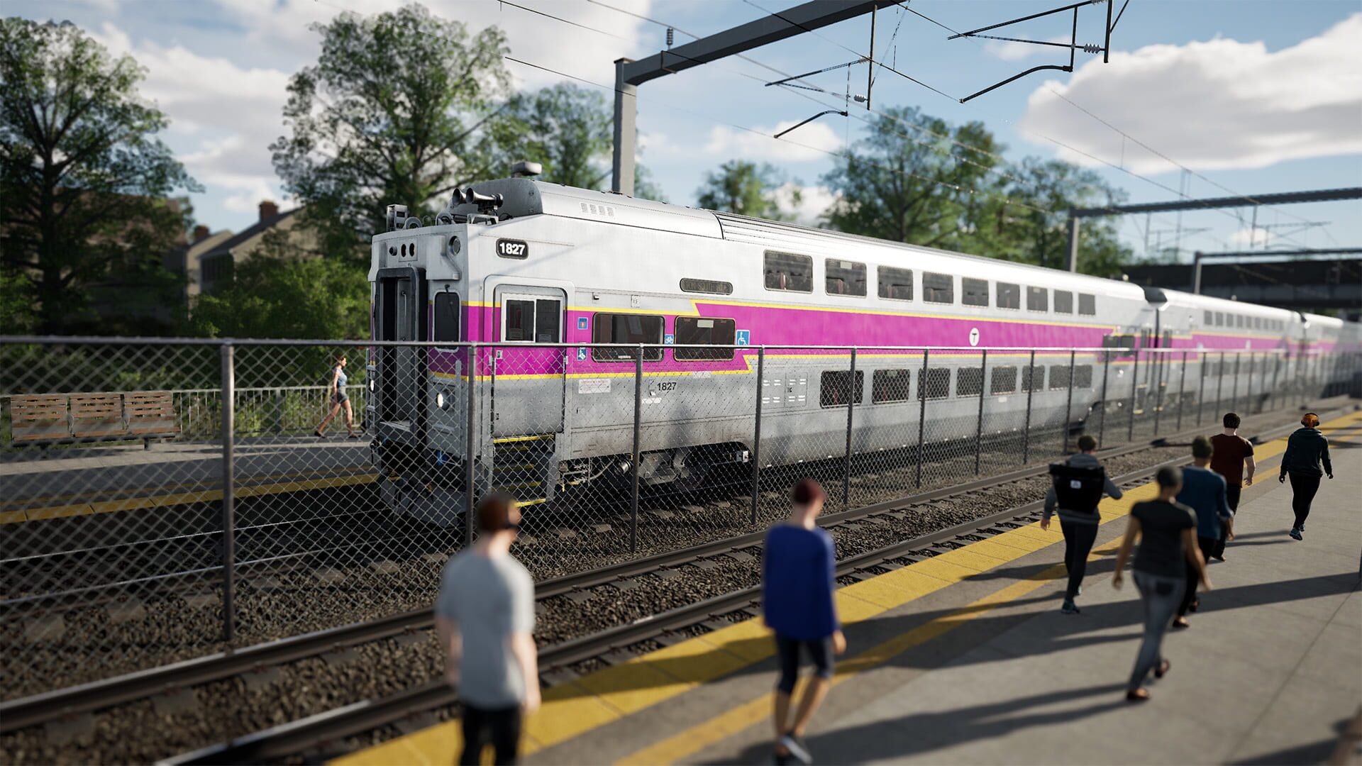 Screenshot for Train Sim World 5: MBTA Providence/Stoughton Line HSP46 Pack