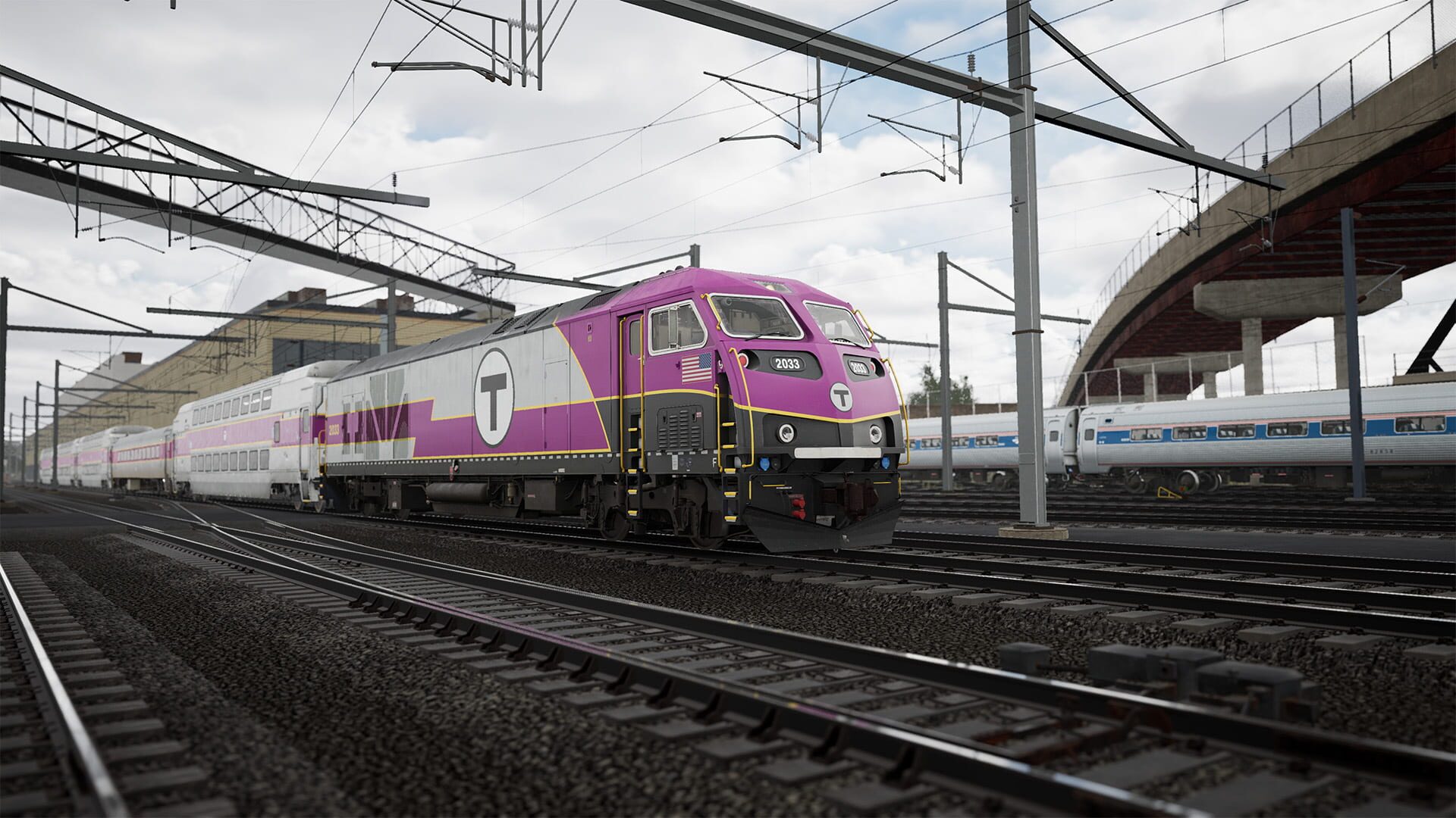 Screenshot for Train Sim World 5: MBTA Providence/Stoughton Line HSP46 Pack