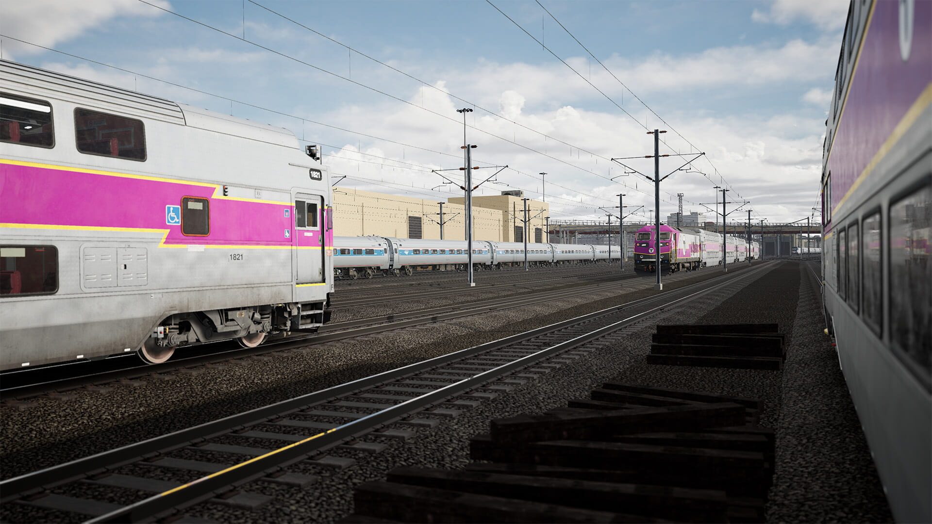 Screenshot for Train Sim World 5: MBTA Providence/Stoughton Line HSP46 Pack