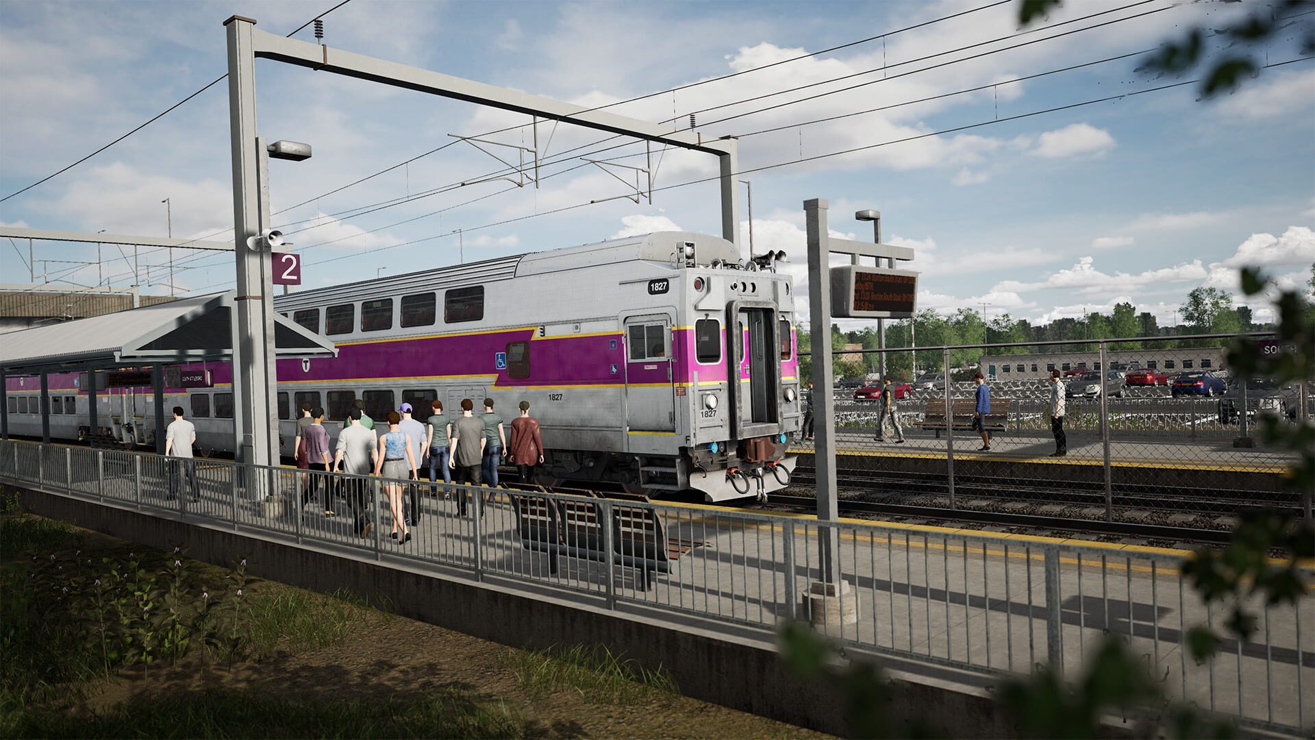 Screenshot for Train Sim World 5: MBTA Providence/Stoughton Line HSP46 Pack