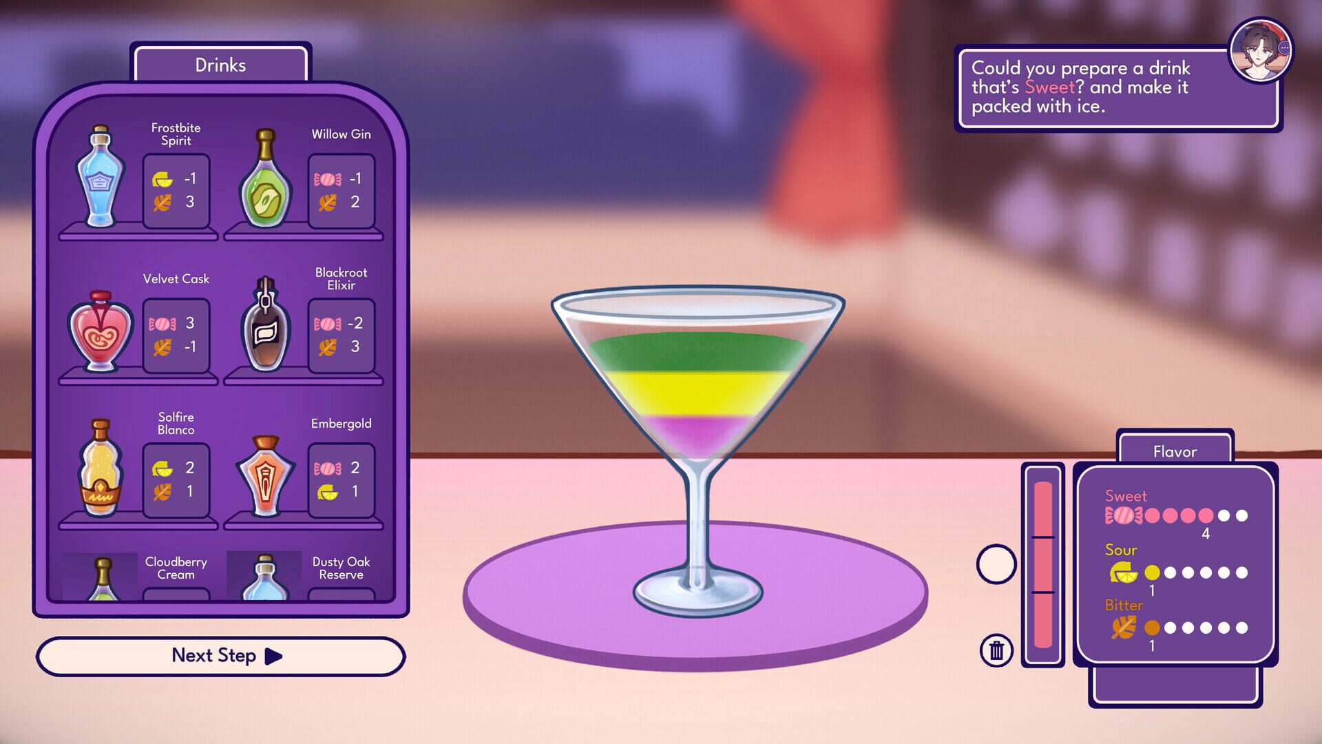 Screenshot for Mixed Spirits