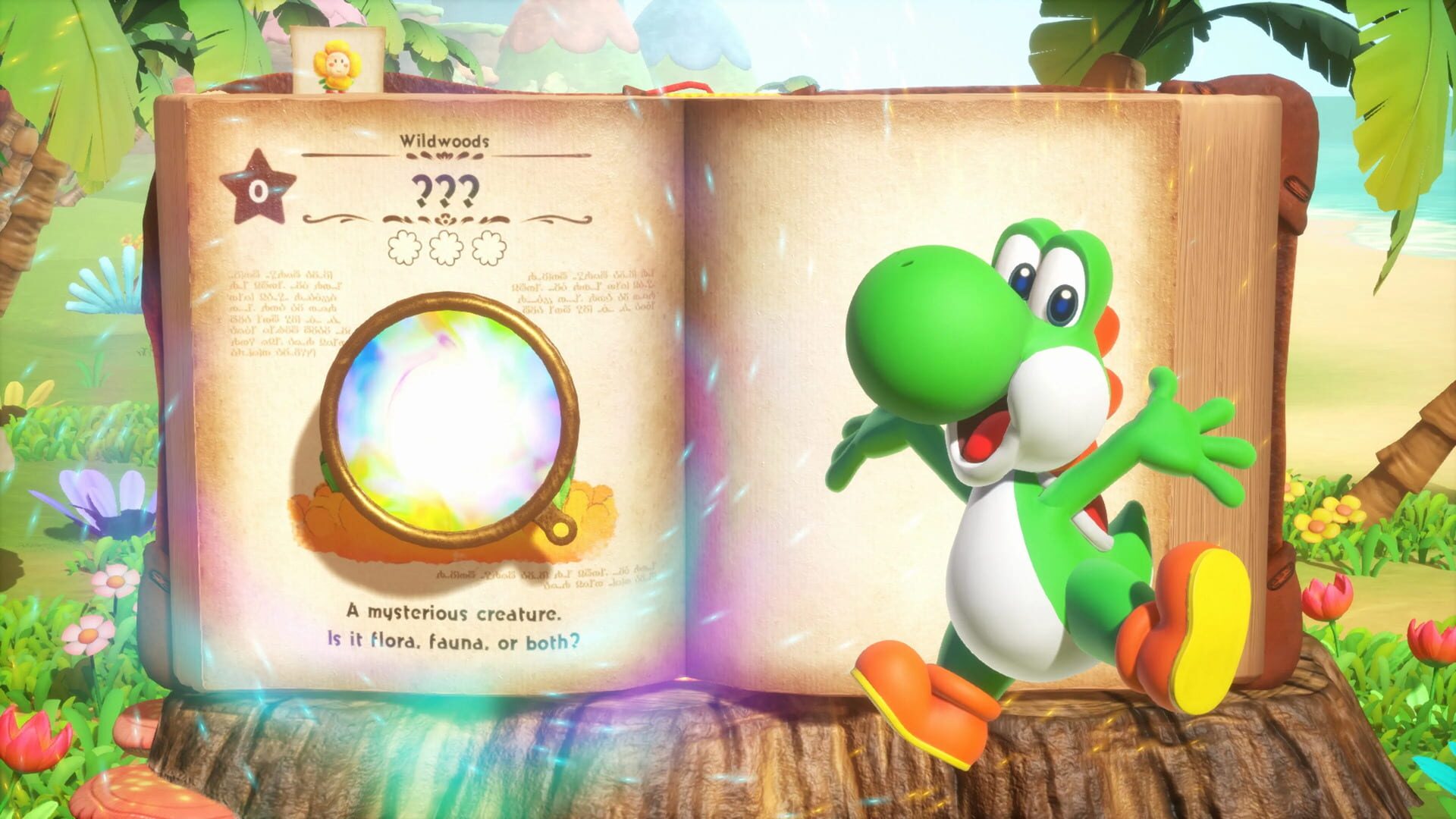 Screenshot for Yoshi and the Mysterious Book