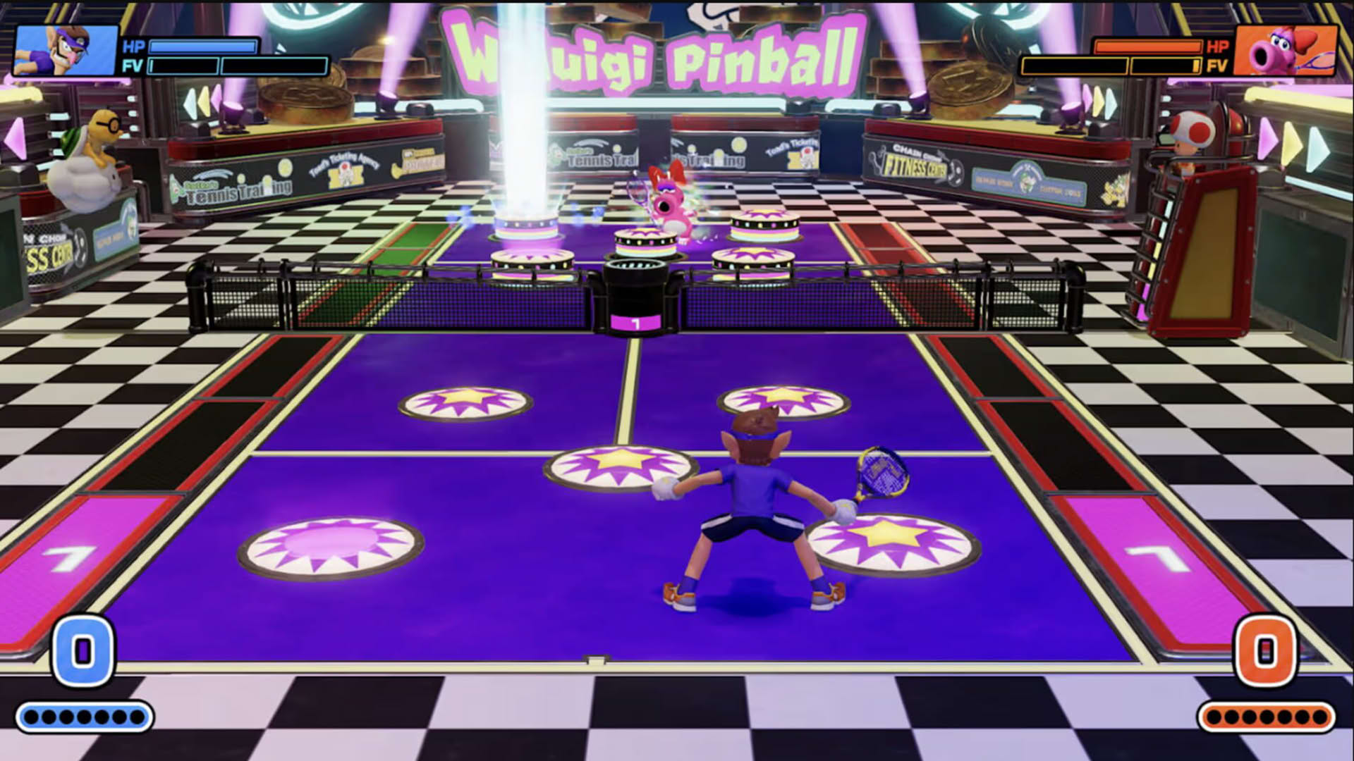 Screenshot for Mario Tennis Fever