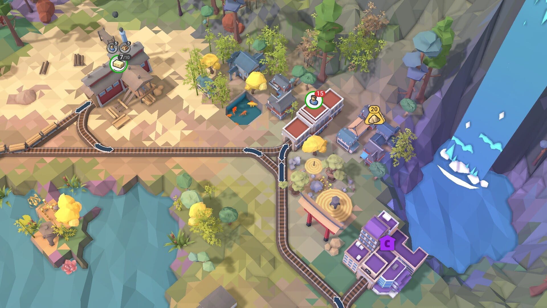 Screenshot for Train Valley 2: Japanese Trails