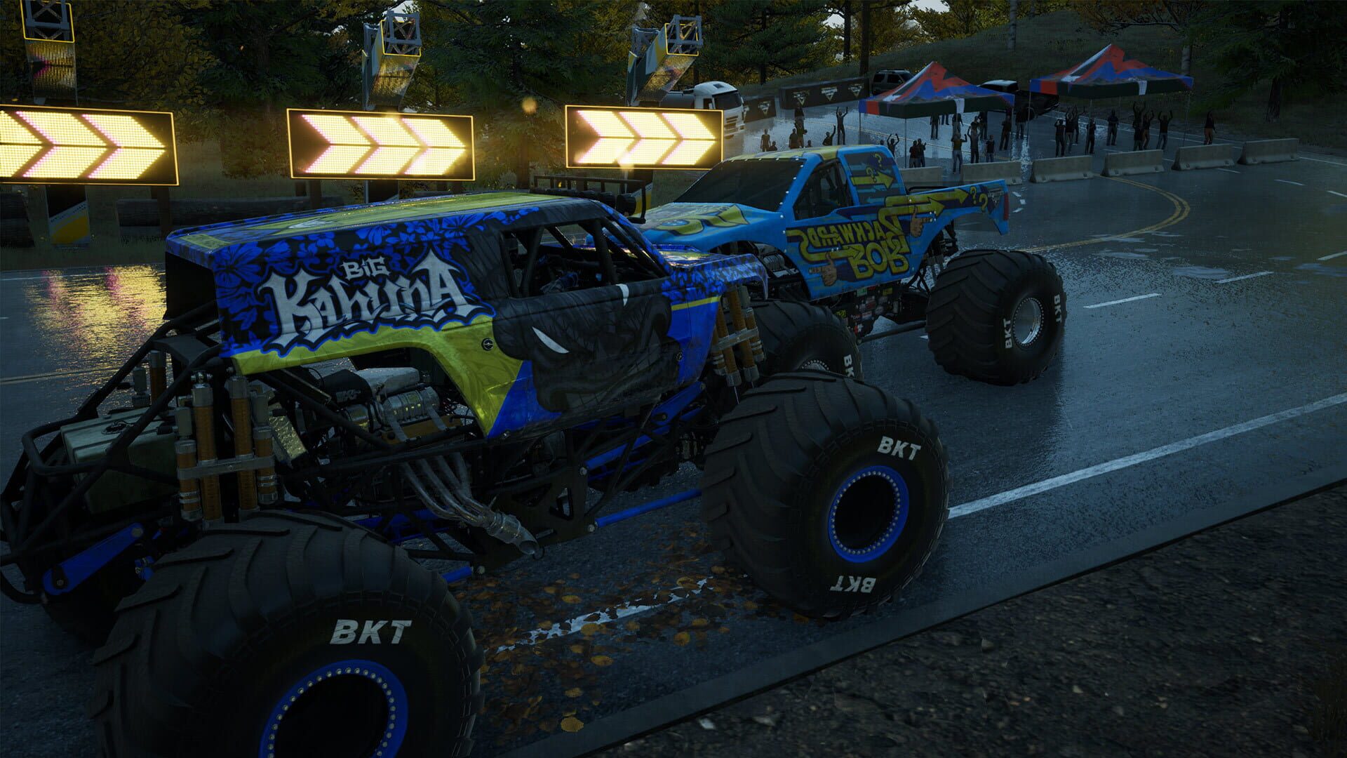 Screenshot for Monster Jam Showdown: The Odd Couple