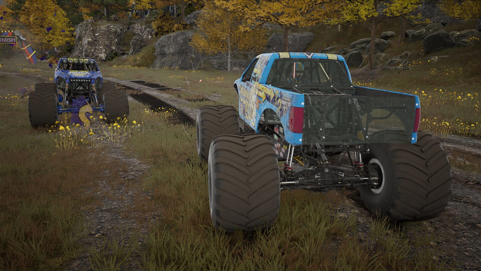 Screenshot for Monster Jam Showdown: The Odd Couple