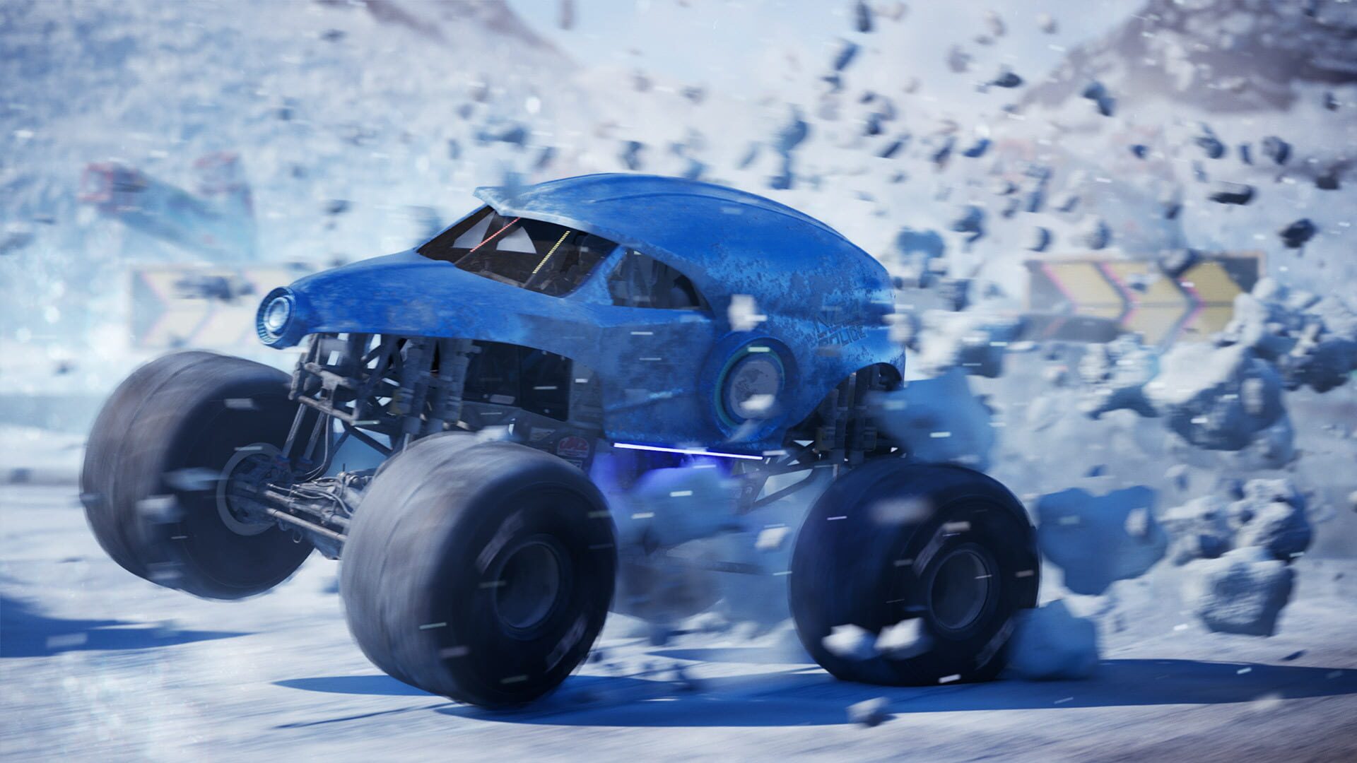 Screenshot for Monster Jam Showdown: Law & Disorder