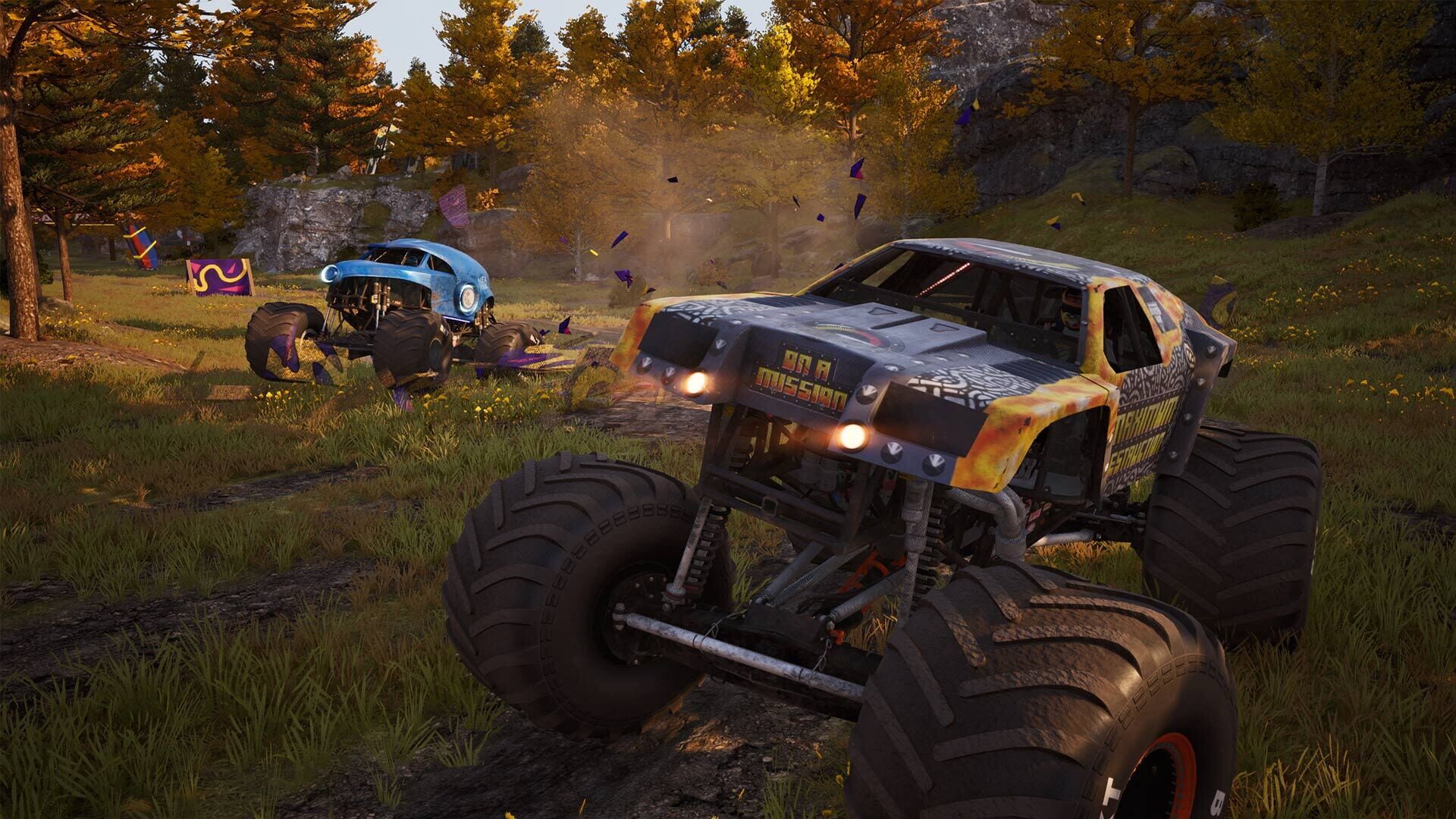 Screenshot for Monster Jam Showdown: Law & Disorder