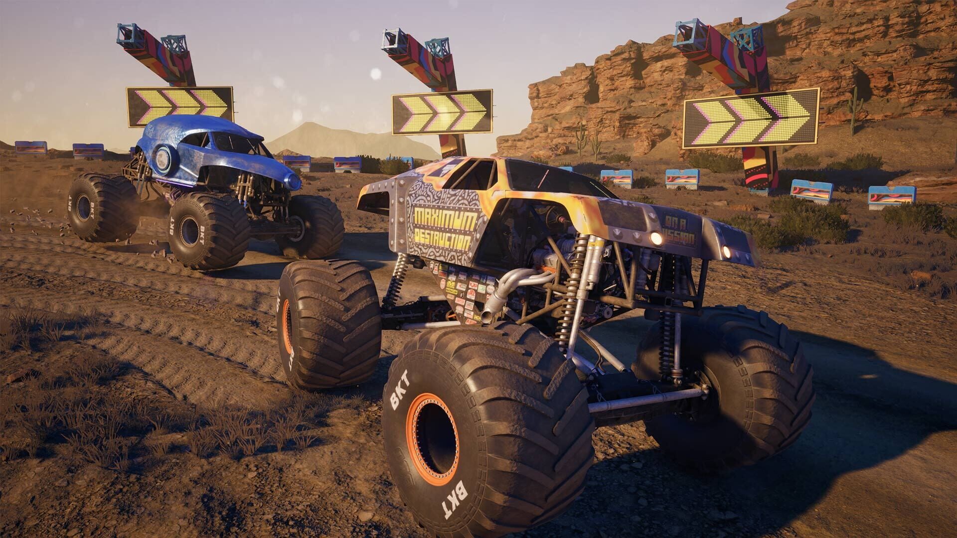 Screenshot for Monster Jam Showdown: Law & Disorder