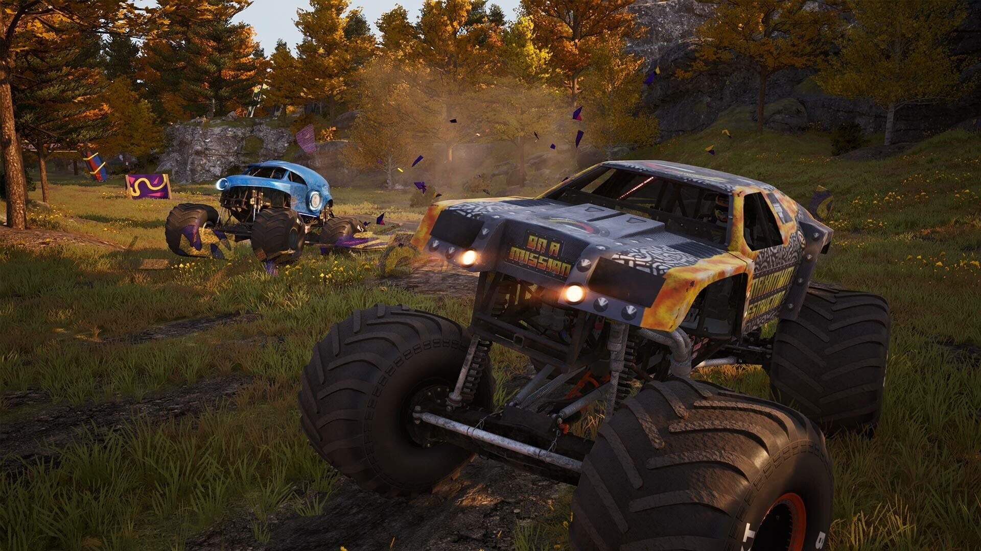 Screenshot for Monster Jam Showdown: Law & Disorder