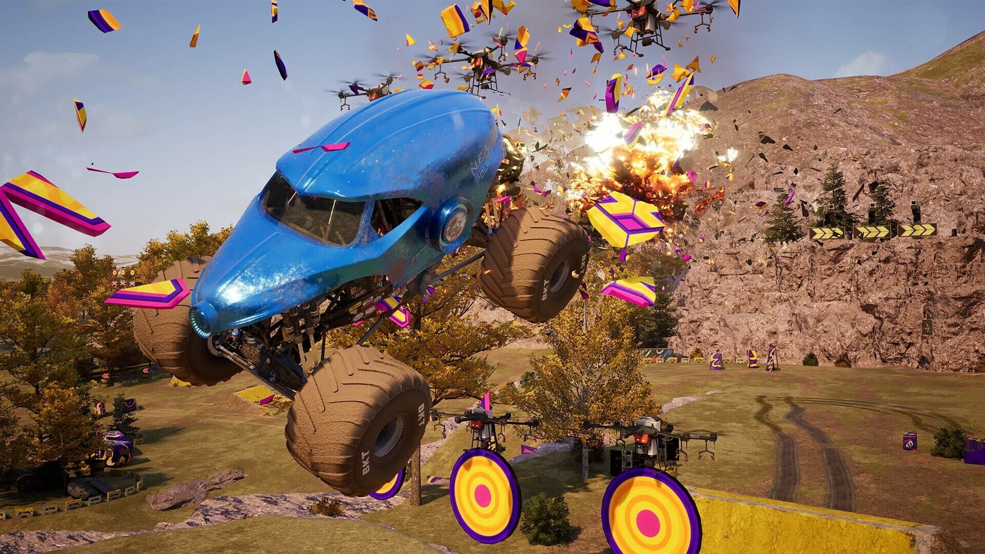 Screenshot for Monster Jam Showdown: Law & Disorder