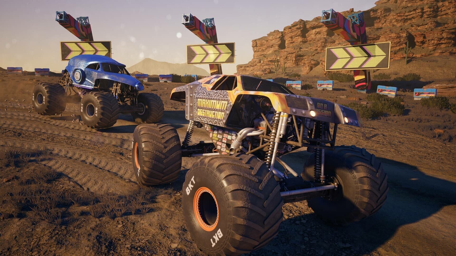 Screenshot for Monster Jam Showdown: Law & Disorder