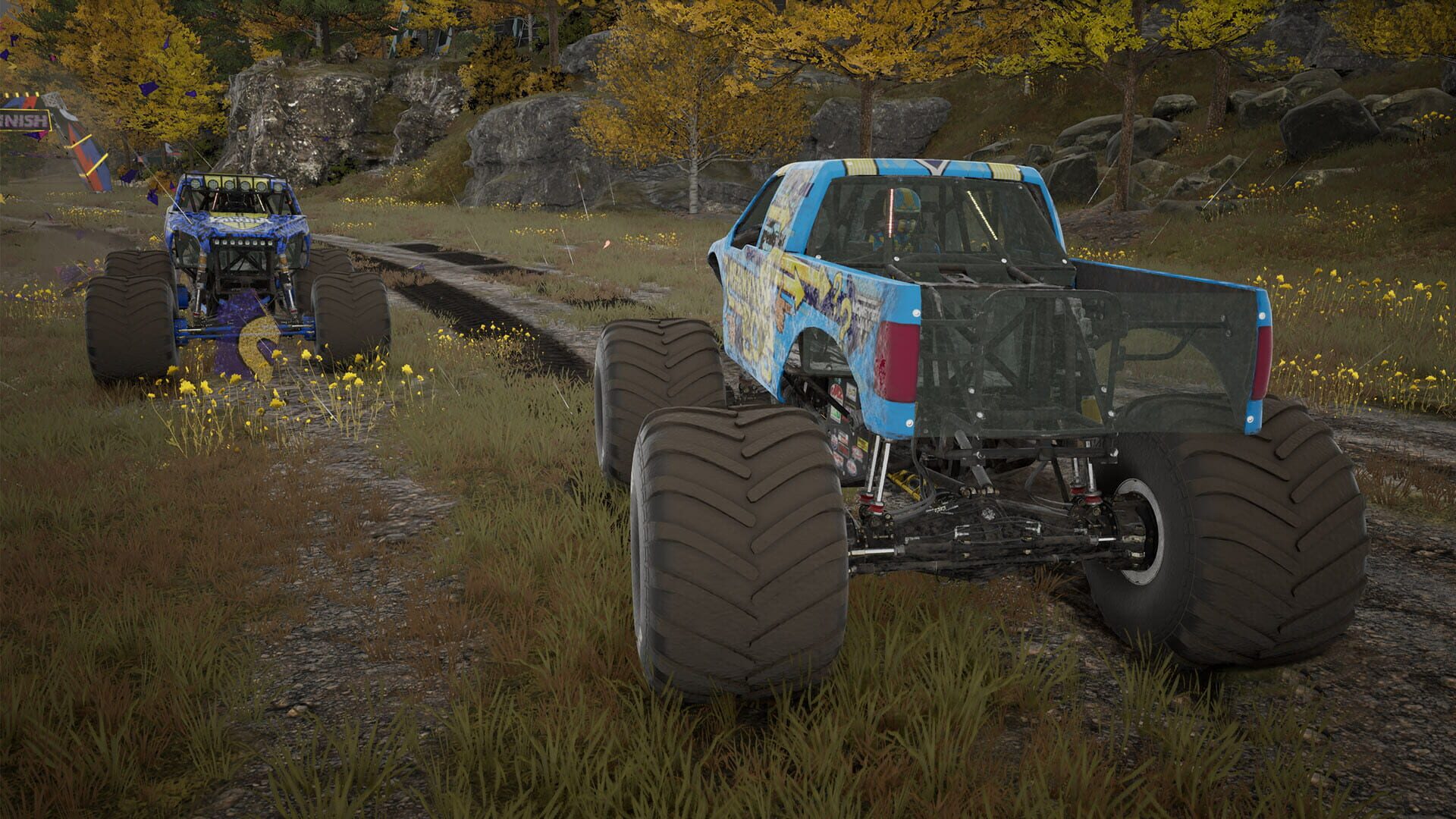 Screenshot for Monster Jam Showdown: The Odd Couple