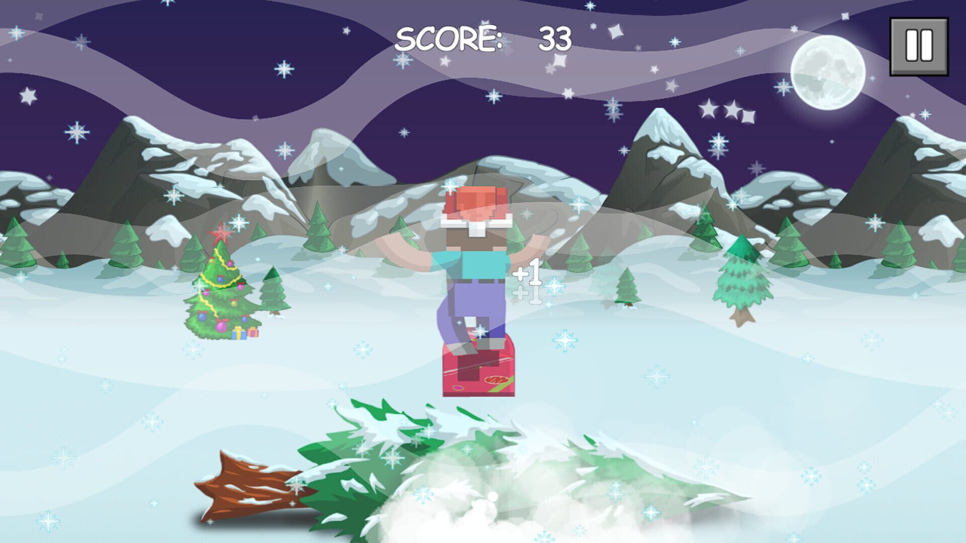 Screenshot for Adventures of a Snowboarder