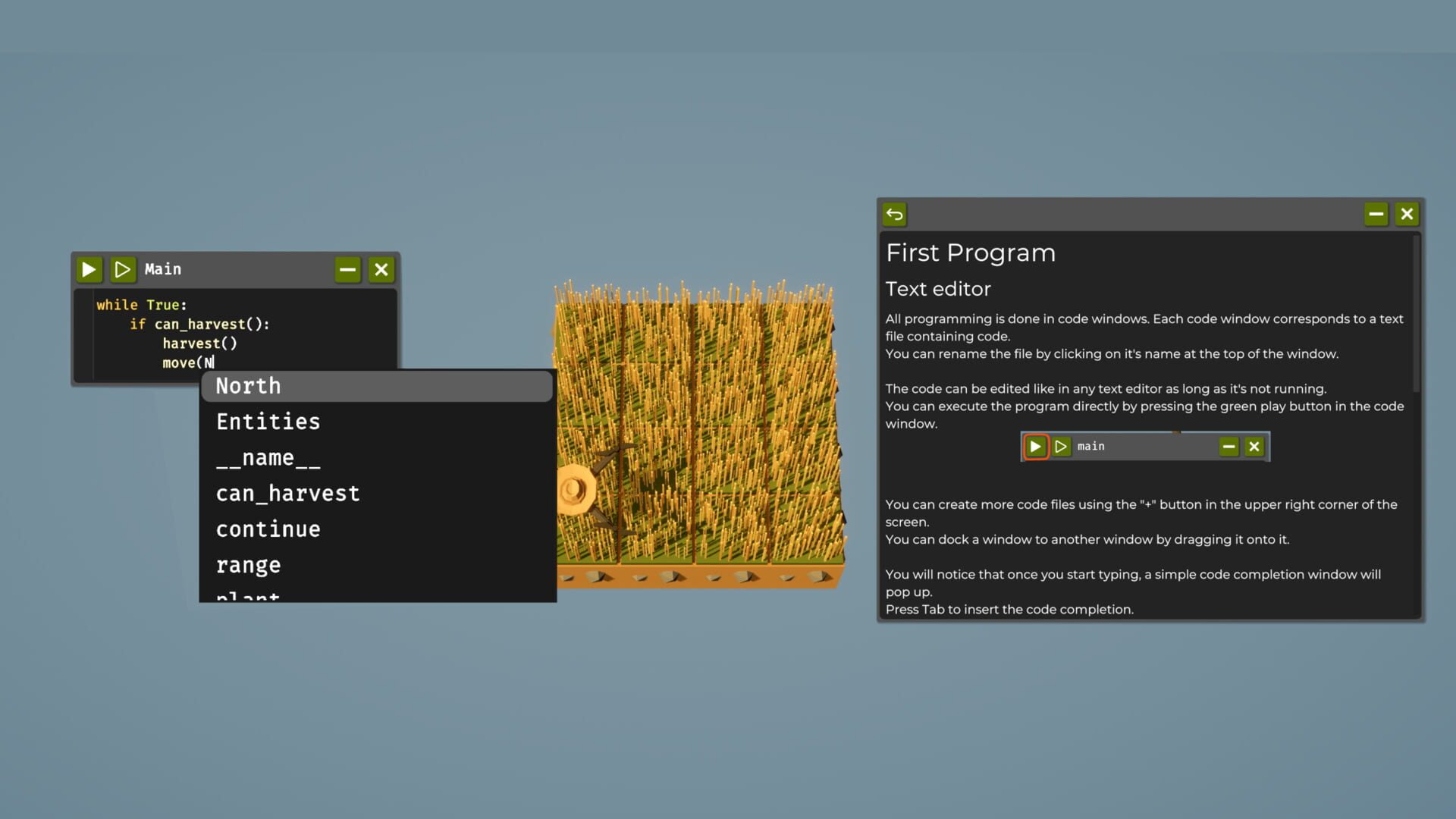 Screenshot for The Farmer Was Replaced