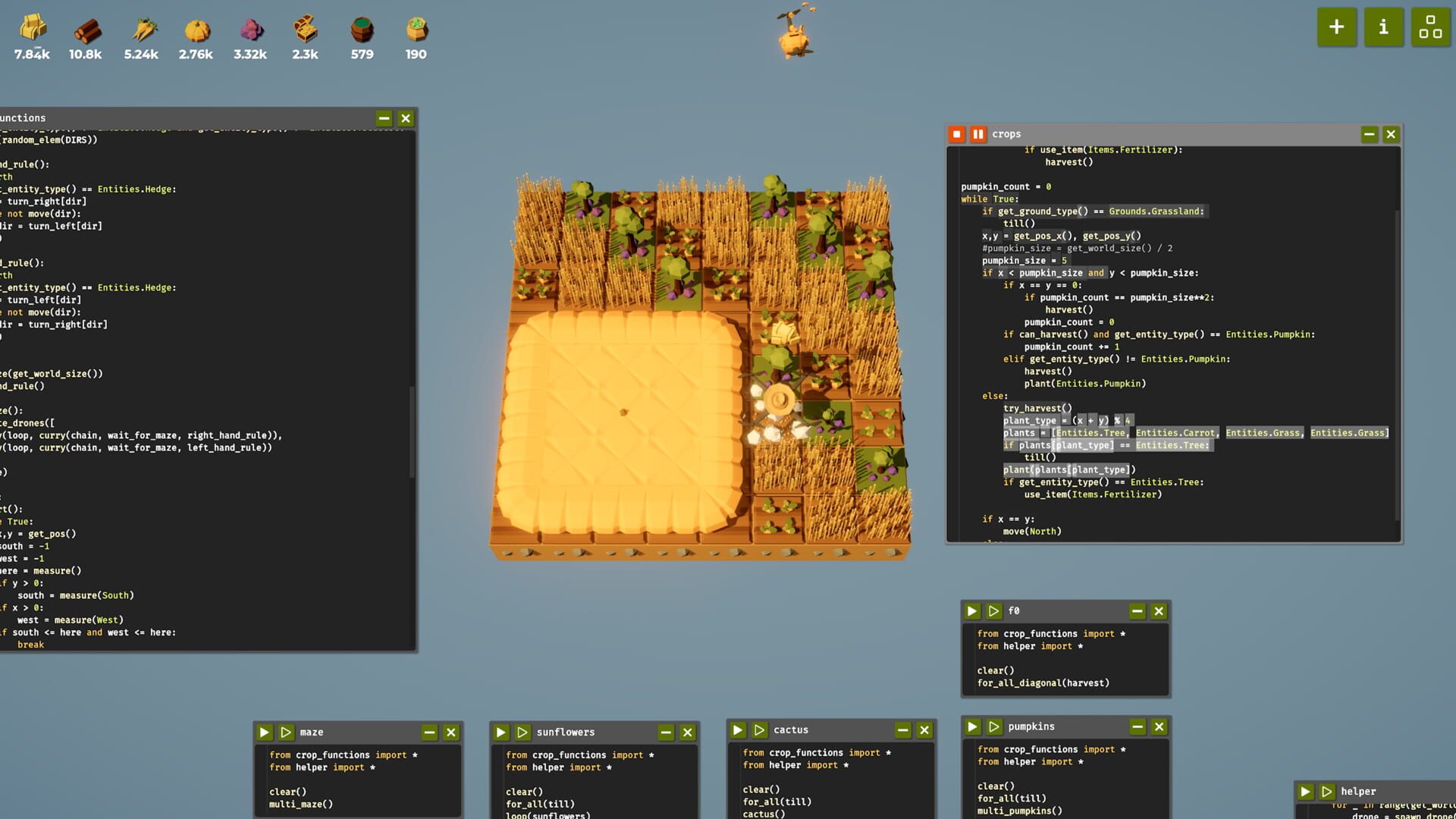 Screenshot for The Farmer Was Replaced