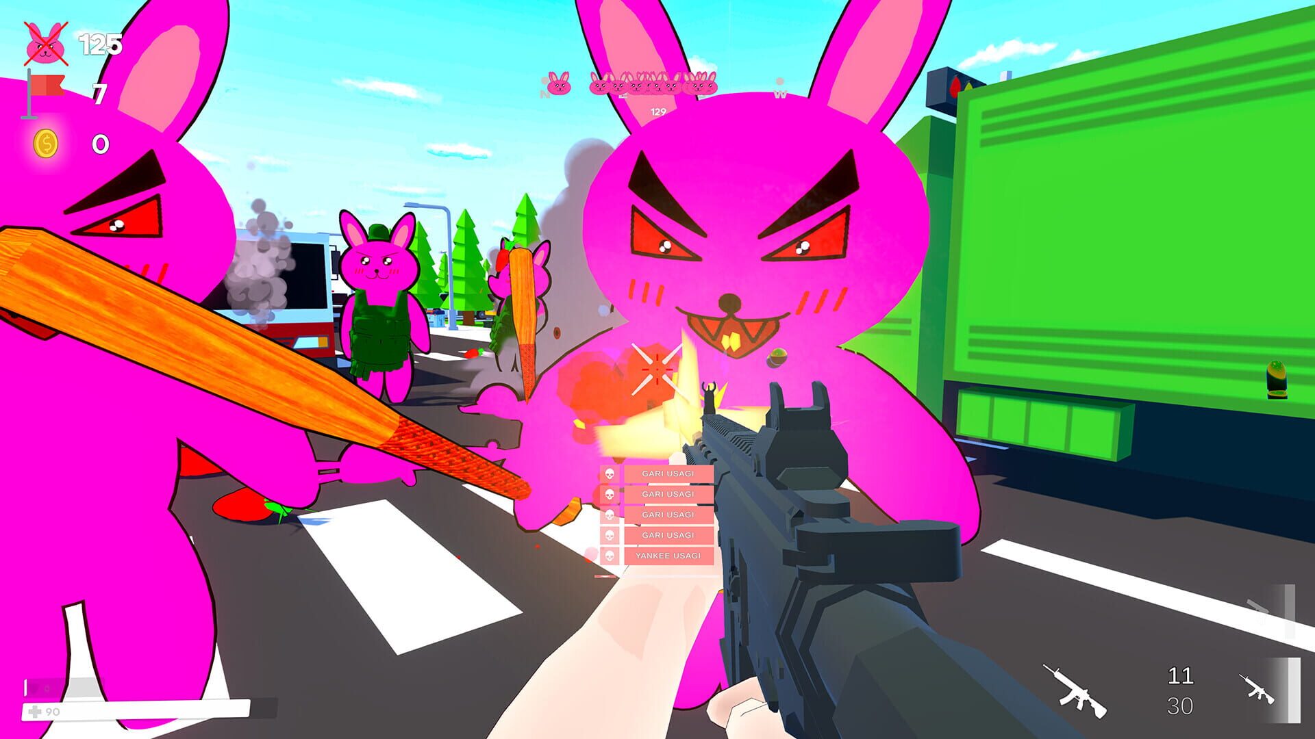 Screenshot for Yankee Rabbits
