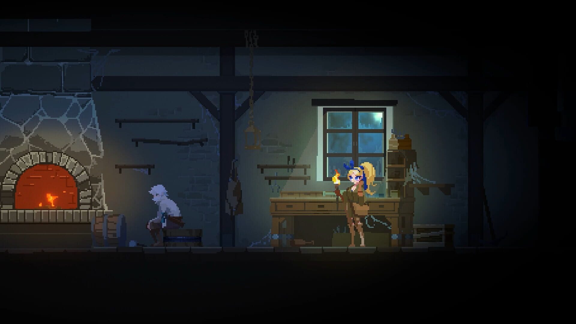 Screenshot for Tokatonton: One-Armed Blacksmith