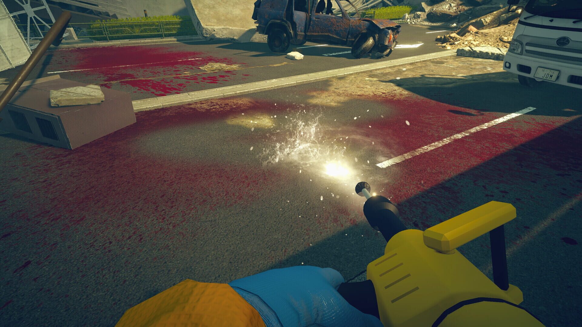 Screenshot for Kaiju Cleaner Simulator