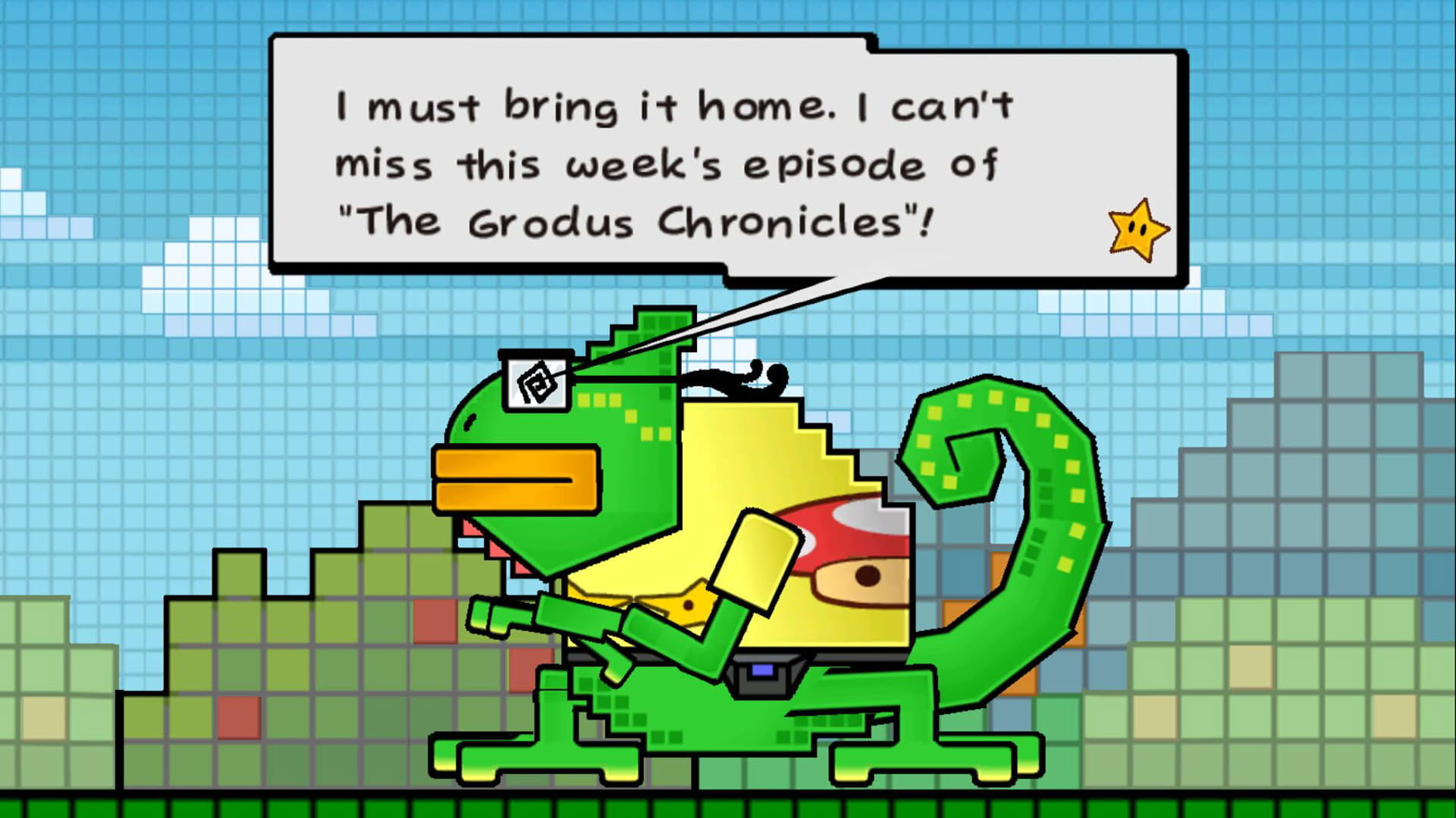 Screenshot for Super Paper Mario
