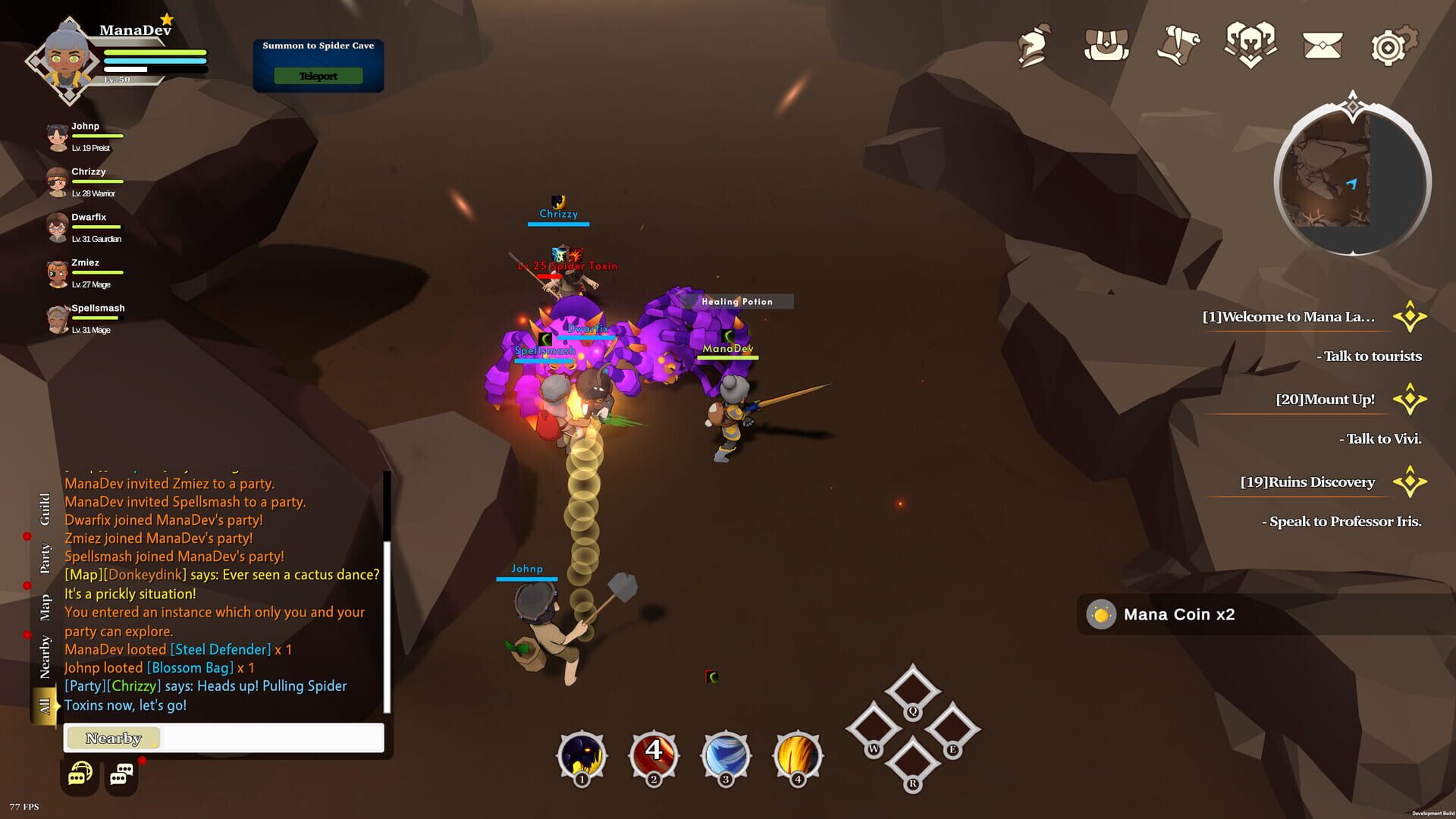 Screenshot for Mana Land
