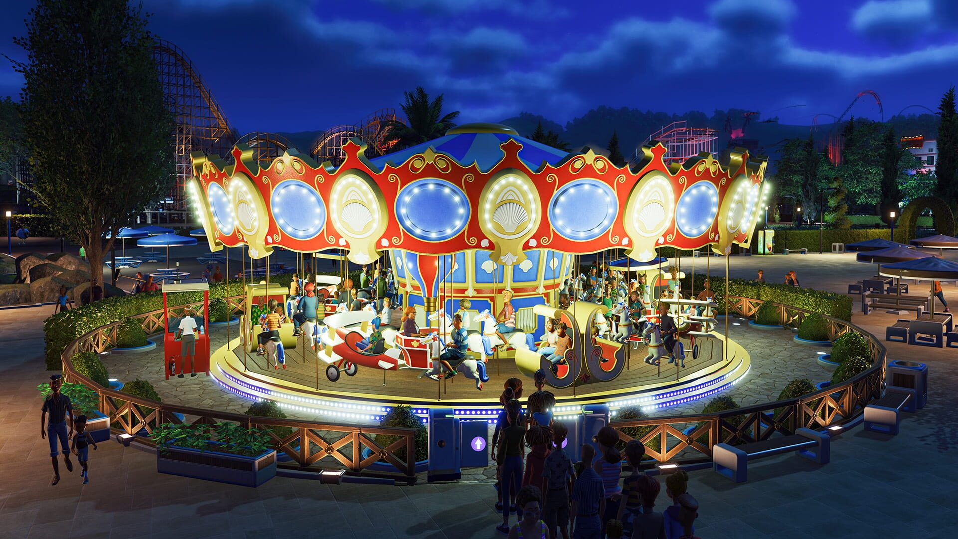 Screenshot for Planet Coaster 2: Vintage Funfair Ride Pack