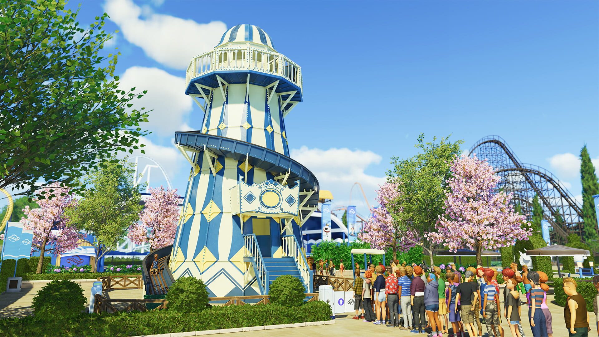 Screenshot for Planet Coaster 2: Vintage Funfair Ride Pack