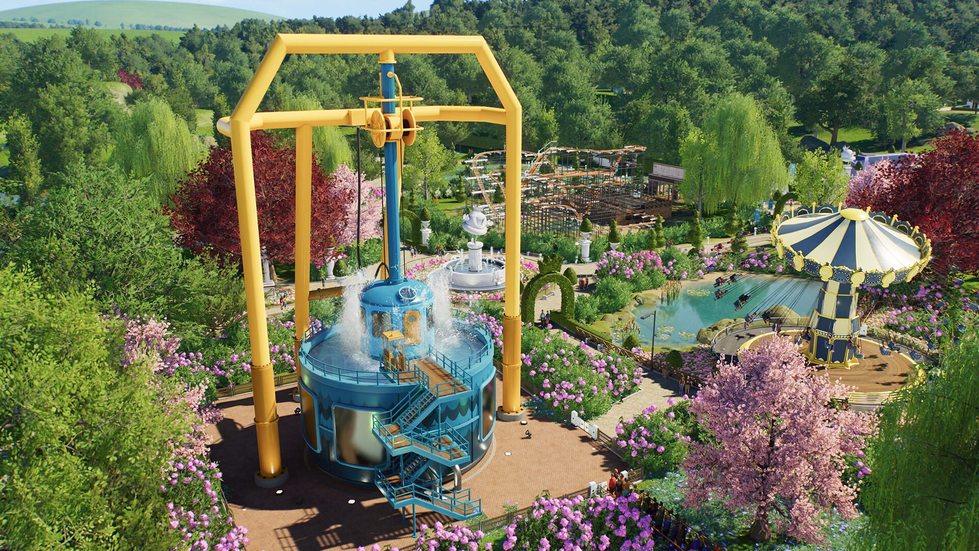 Screenshot for Planet Coaster 2: Vintage Funfair Ride Pack