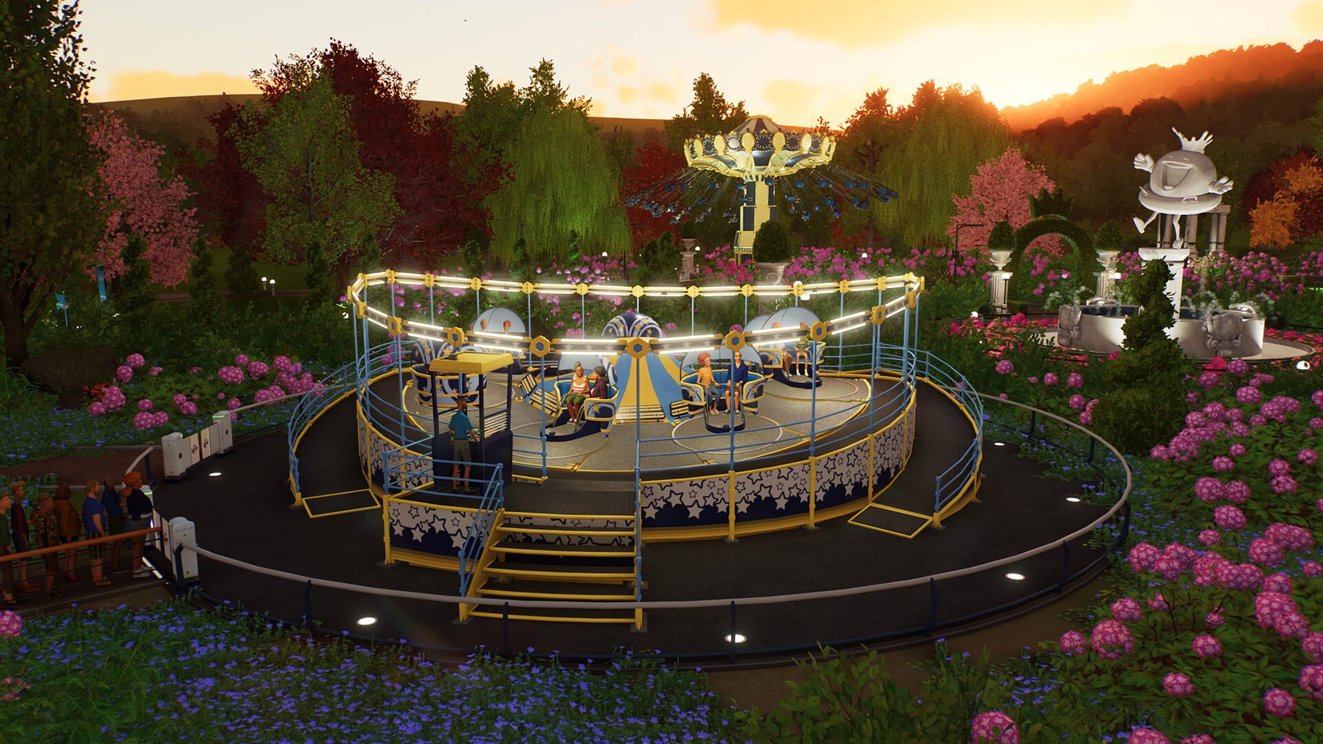 Screenshot for Planet Coaster 2: Vintage Funfair Ride Pack