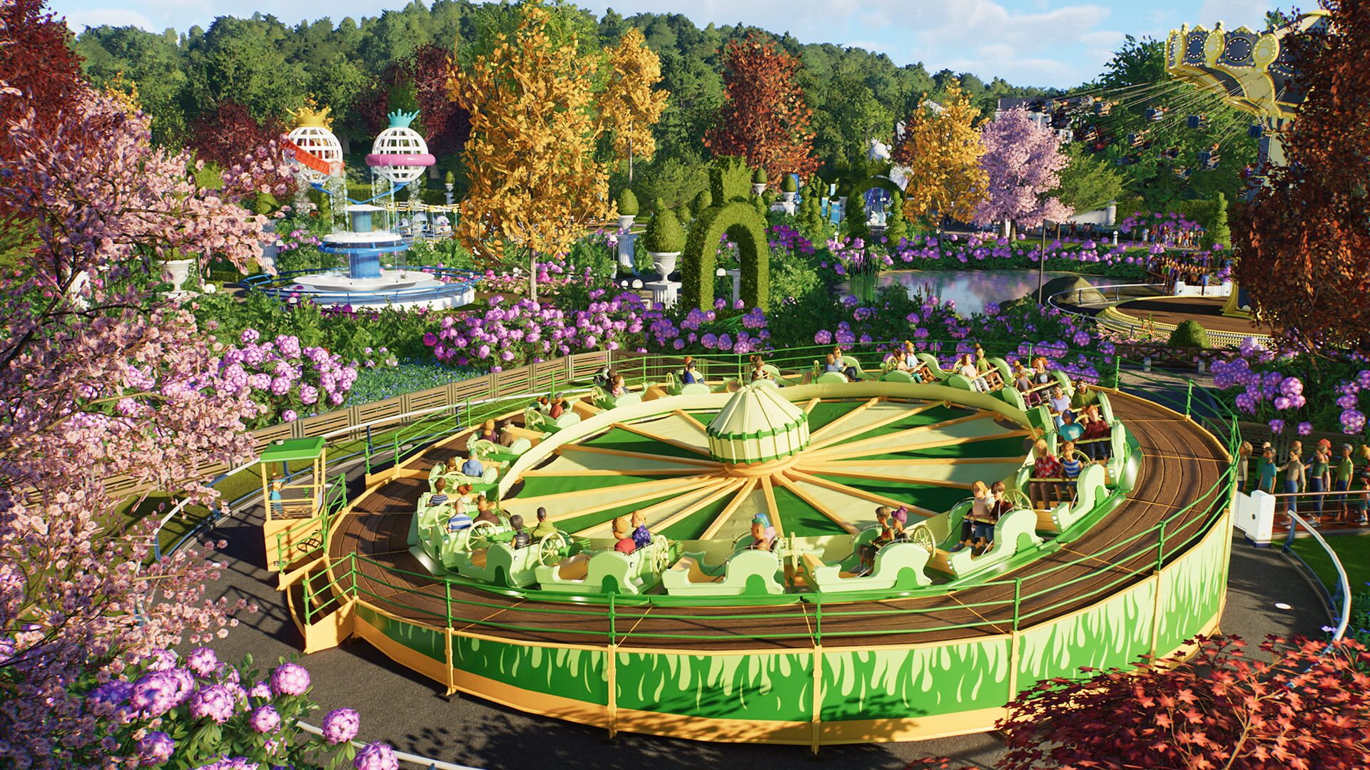 Screenshot for Planet Coaster 2: Vintage Funfair Ride Pack