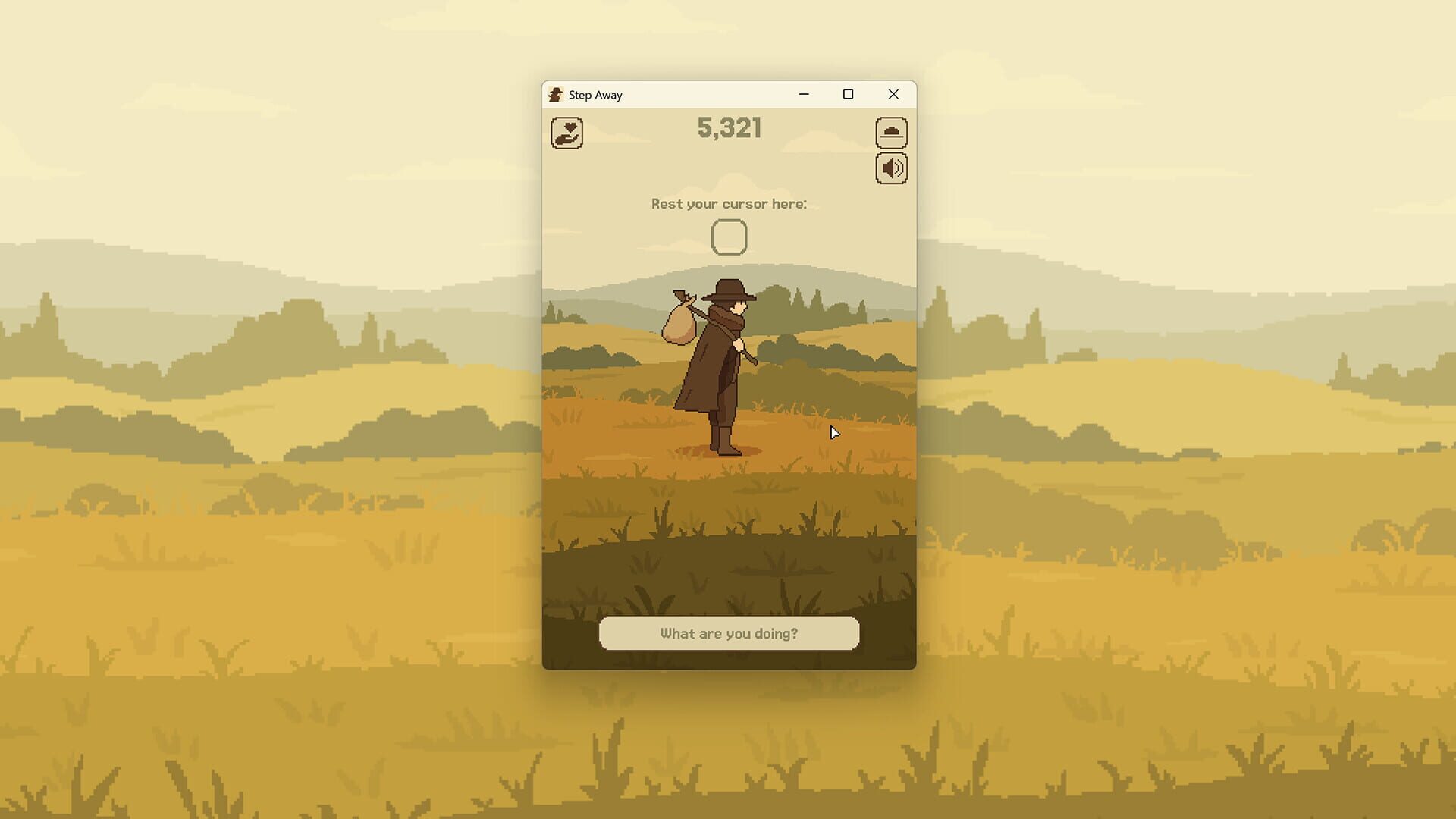 Screenshot for Step Away