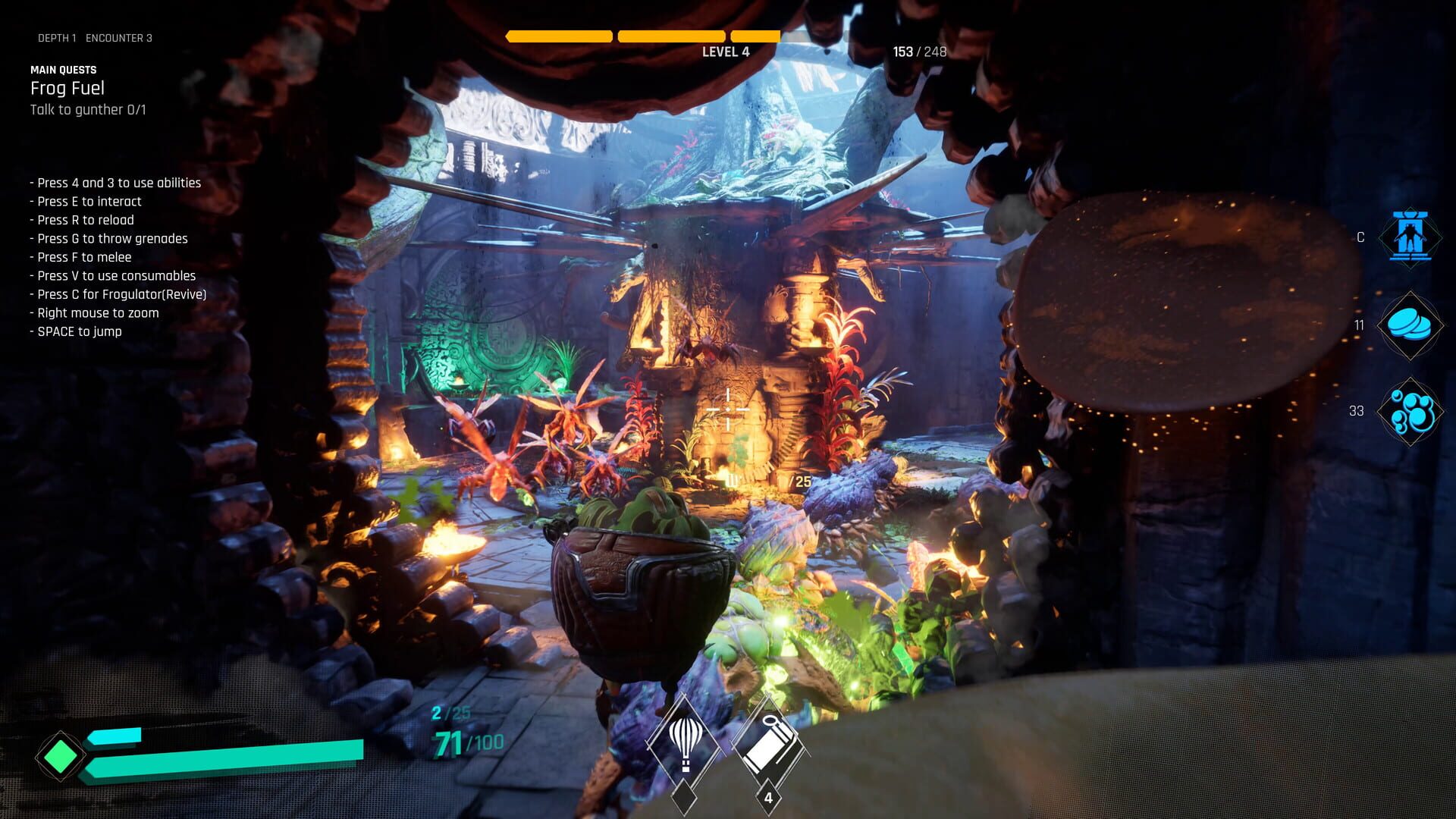 Screenshot for Gang of Frogs