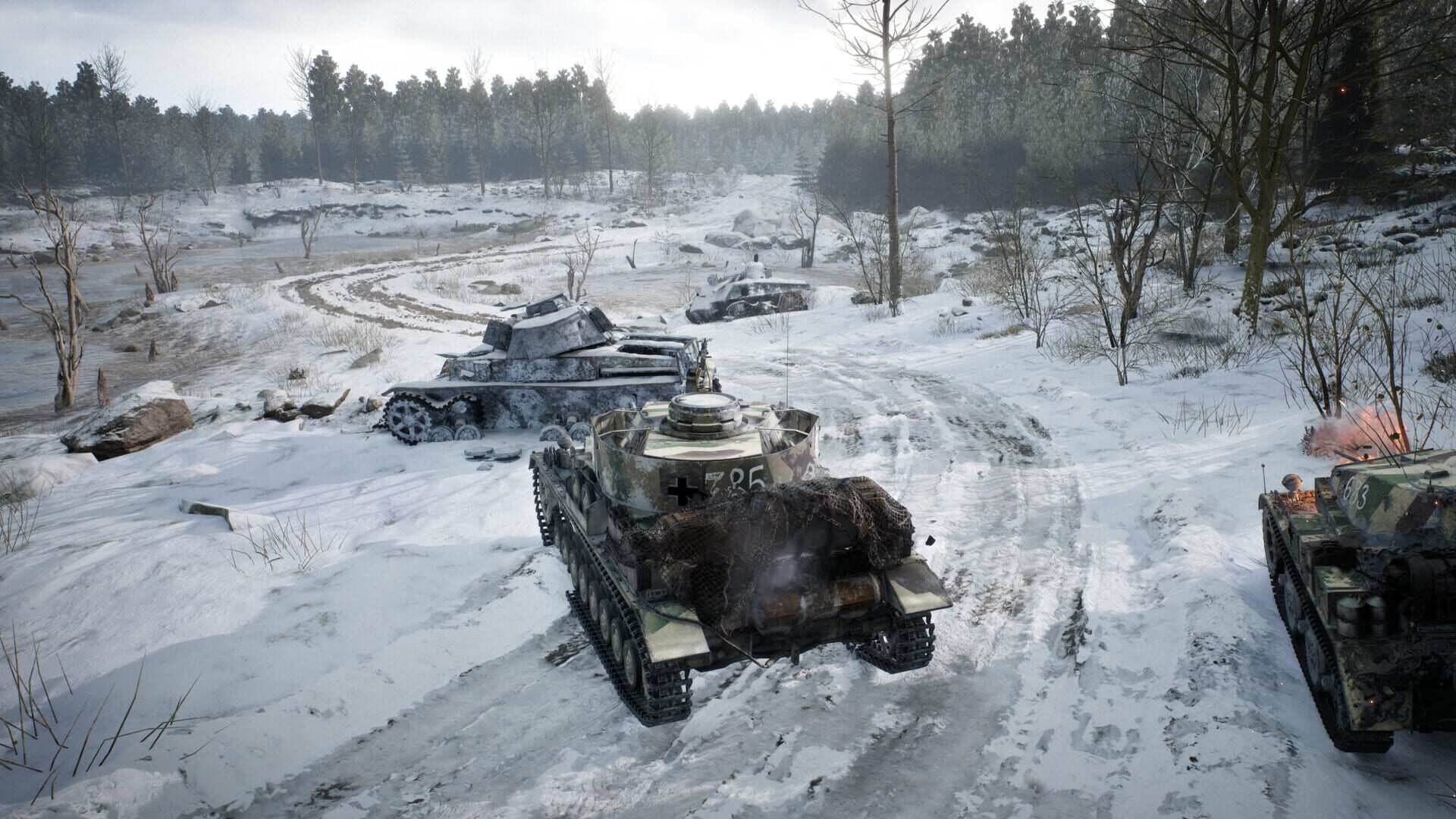 Screenshot for Call to Arms: Panzer Elite