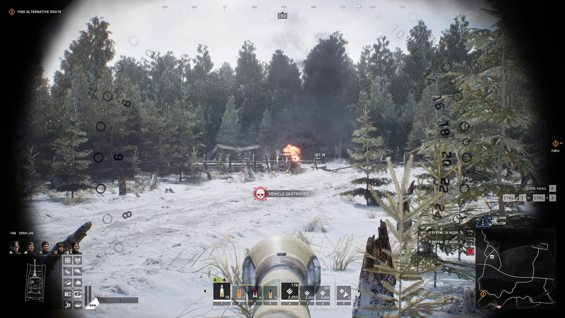 Screenshot for Call to Arms: Panzer Elite
