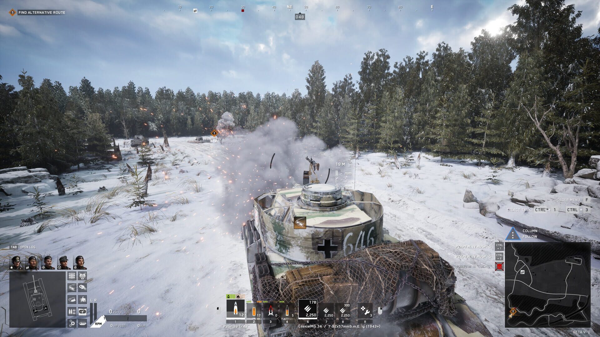 Screenshot for Call to Arms: Panzer Elite