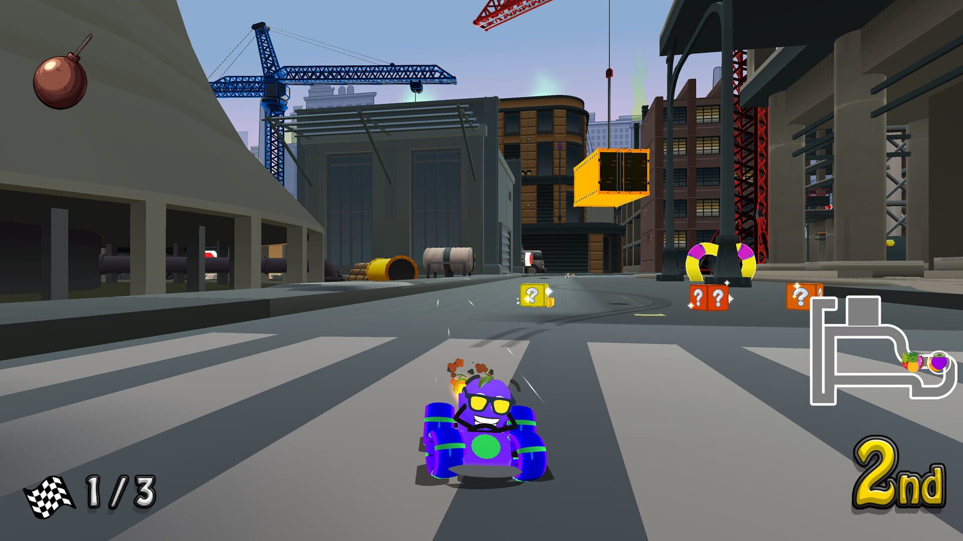 Screenshot for Juiced Fruit Racing
